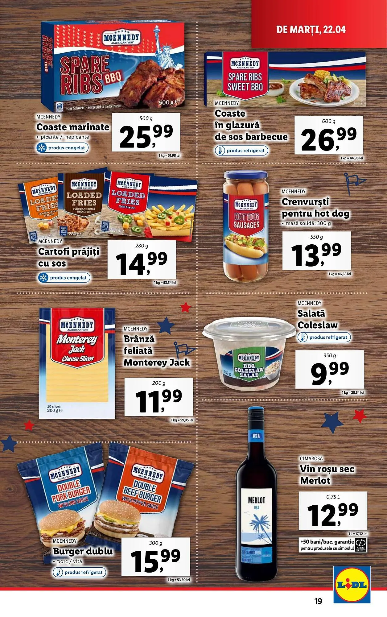 Catalog Catalog Lidl de la 22 aprilie până la 27 aprilie 2025 - Revista Pagina 19