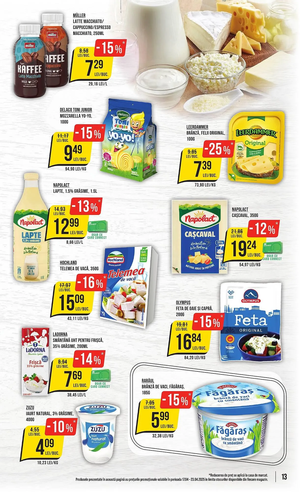 Catalog Catalog Mega Image de la 17 aprilie până la 23 aprilie 2025 - Revista Pagina 13