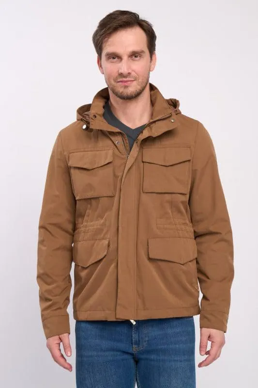 Timeout - Jacheta subtire barbat cu buzunare si gluga