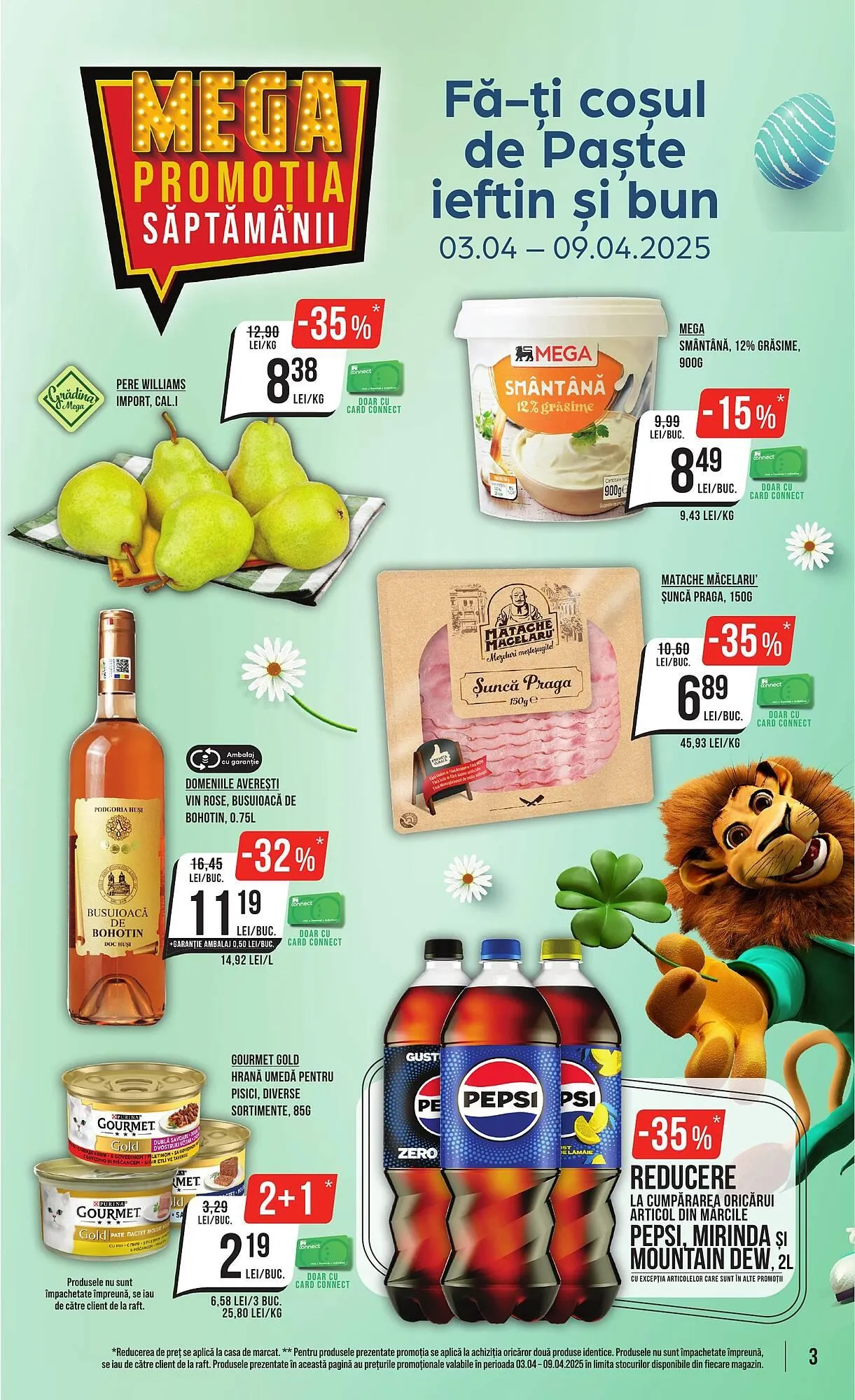 Catalog Catalog Mega Image de la 3 aprilie până la 9 aprilie 2025 - Revista Pagina 3