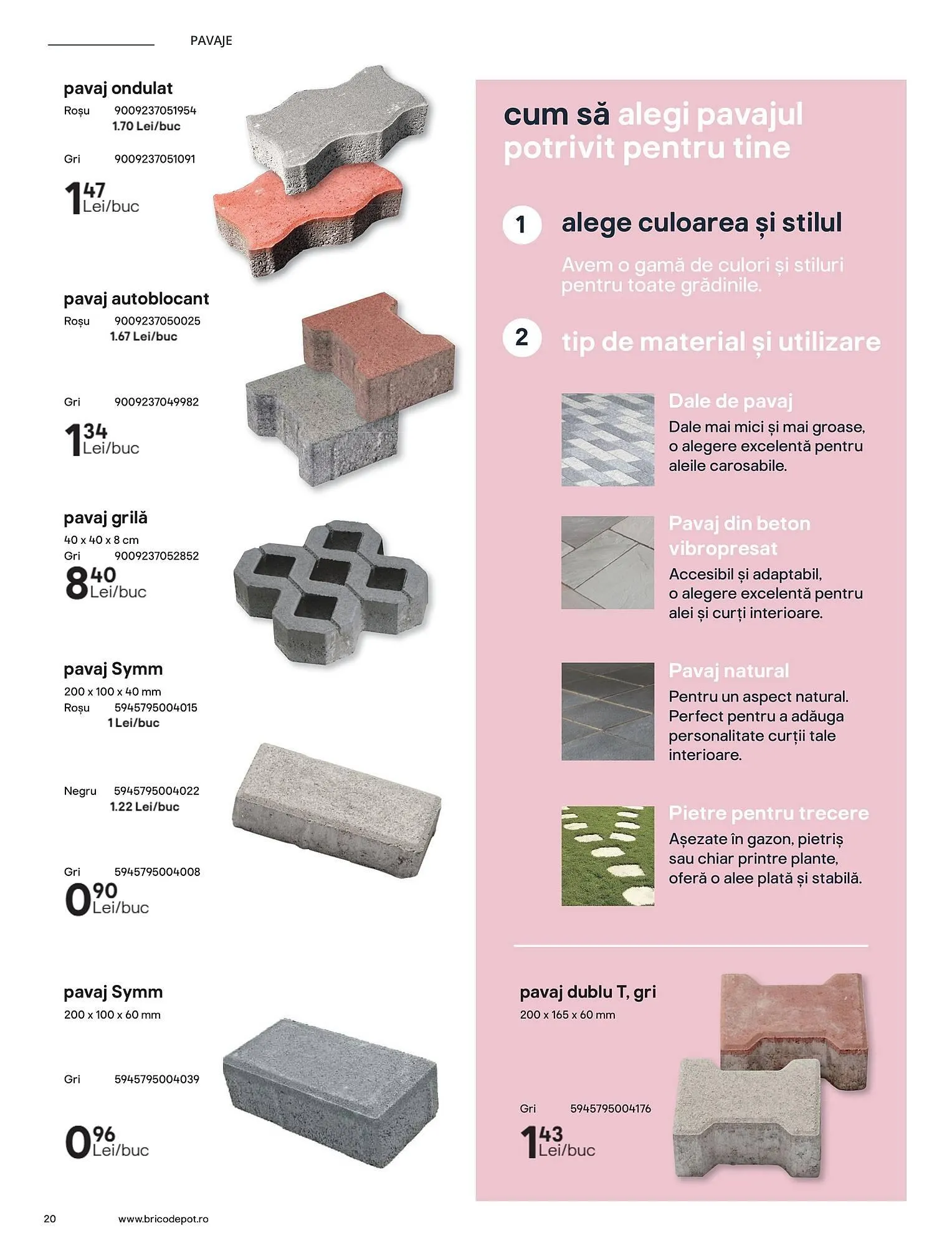 Catalog Catalog Brico Depôt de la 23 mai până la 31 octombrie 2025 - Revista Pagina 20