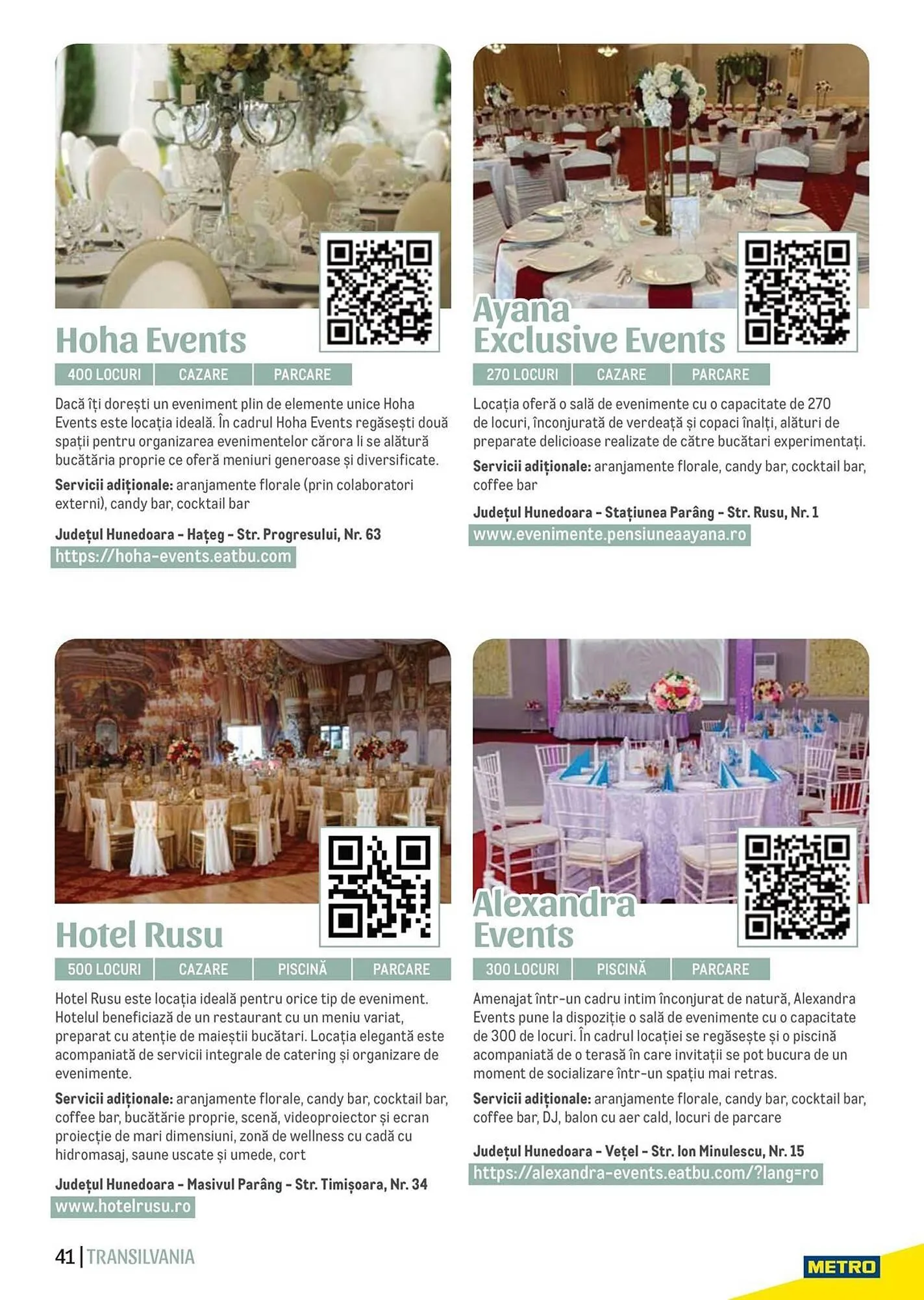 Catalog Catalog Metro de la 9 aprilie până la 31 decembrie 2025 - Revista Pagina 41