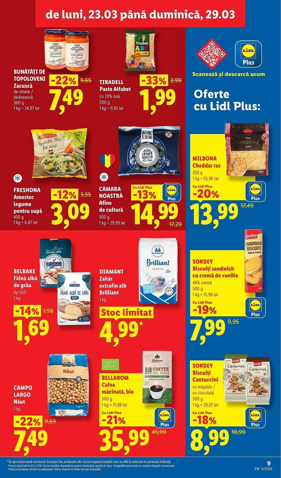 Catalog Catalog Lidl de la 23 martie până la 29 martie 2026 - Revista Pagina 9