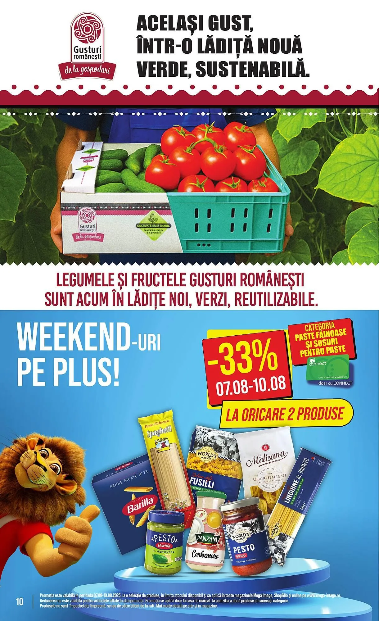 Catalog Catalog Mega Image de la 7 august până la 13 august 2025 - Revista Pagina 10