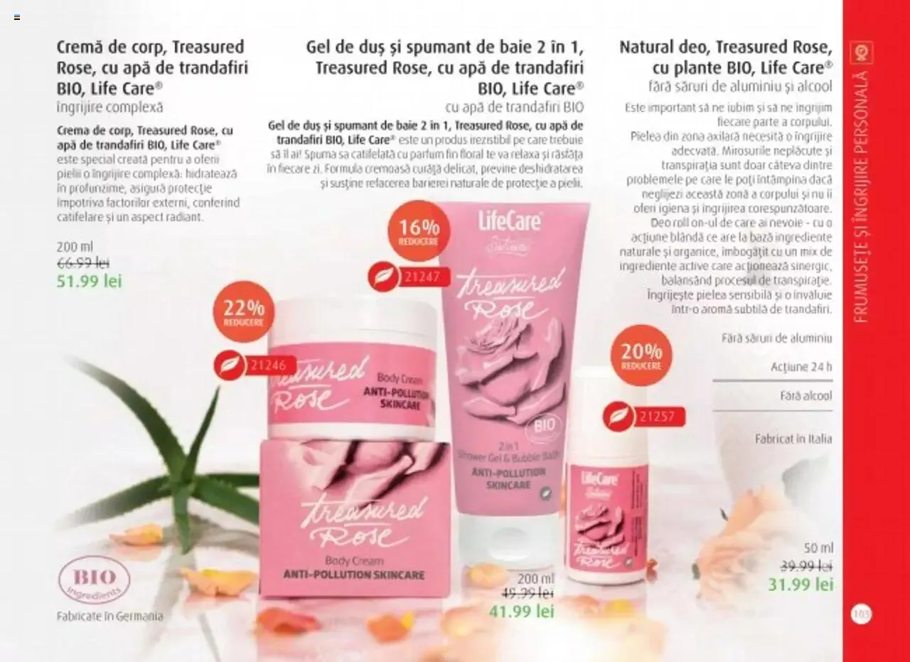 Catalog Catalog Life Care de la 1 septembrie până la 31 decembrie 2023 - Revista Pagina 105