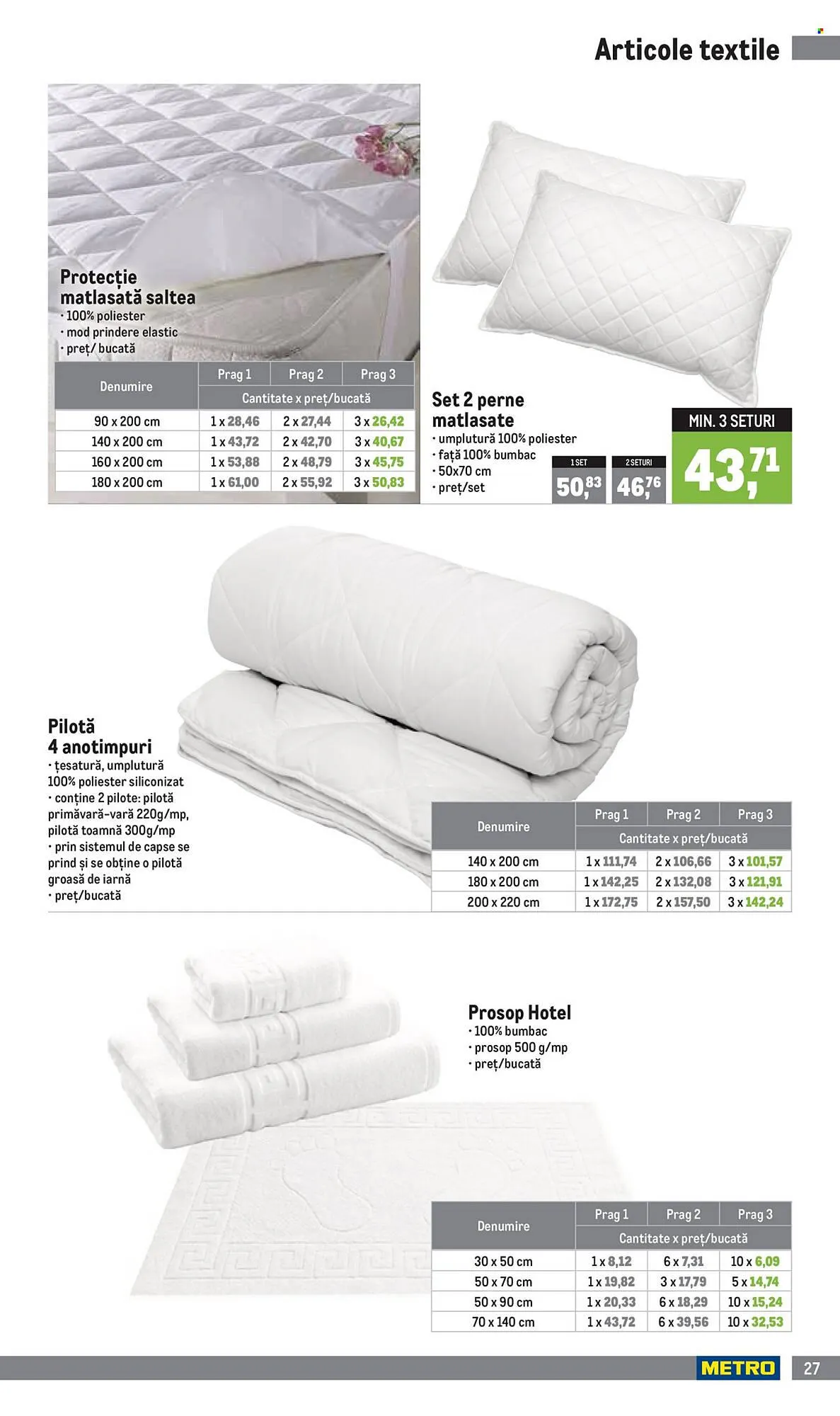 Catalog Catalog Metro de la 1 aprilie până la 30 iunie 2026 - Revista Pagina 27