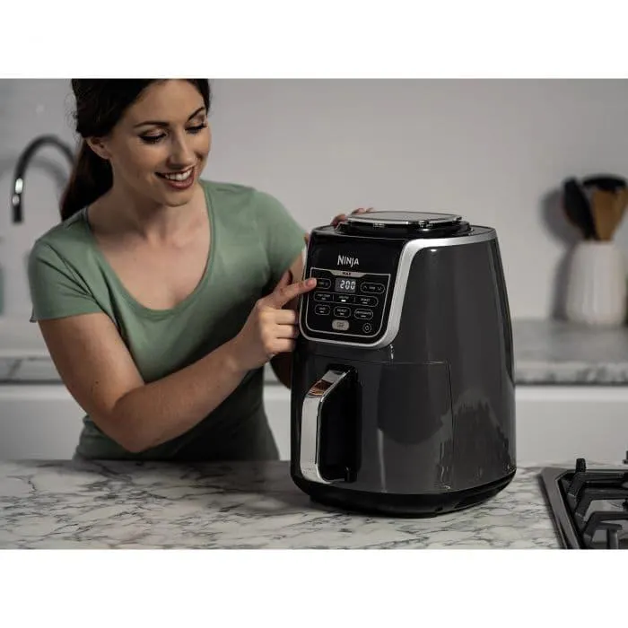 Friteuza cu aer cald Ninja AF160EU, 1750 W, 5.2 l, 6 programe, Negru
