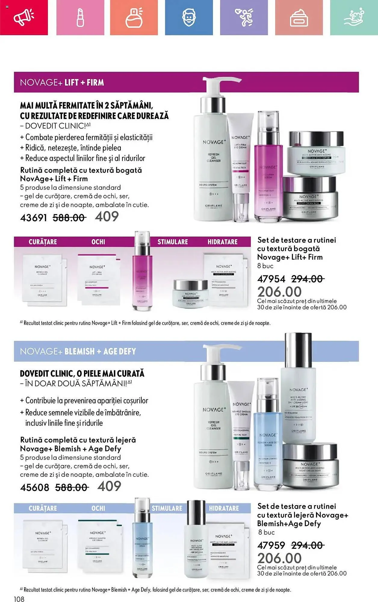 Catalog Catalog Oriflame de la 26 iulie până la 19 august 2025 - Revista Pagina 108