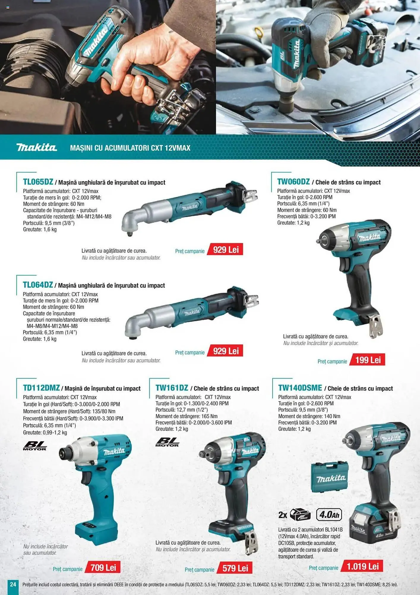 Catalog Catalog Makita de la 30 iunie până la 30 septembrie 2025 - Revista Pagina 24