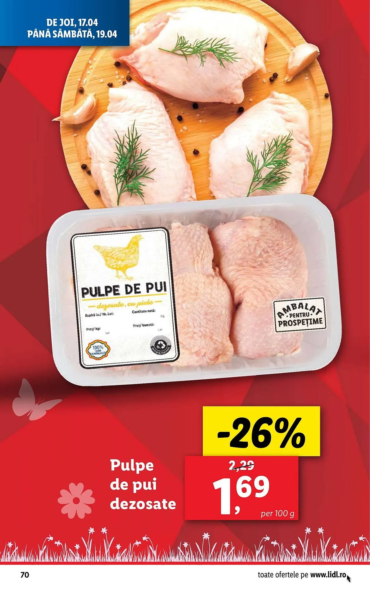 Catalog Catalog Lidl de la 14 aprilie până la 19 aprilie 2025 - Revista Pagina 70