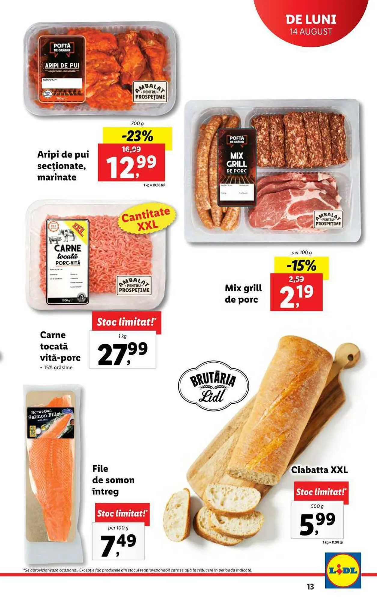 Catalog Lidl catalog de la 14 august până la 20 august 2023 - Revista Pagina 13