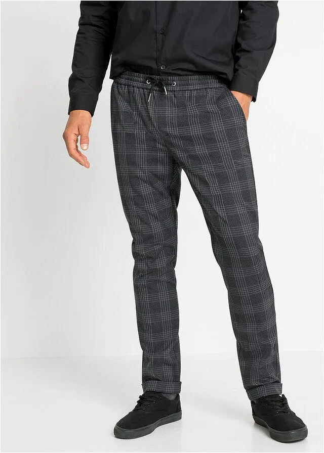 Pantaloni chino slim, lungime scurtă