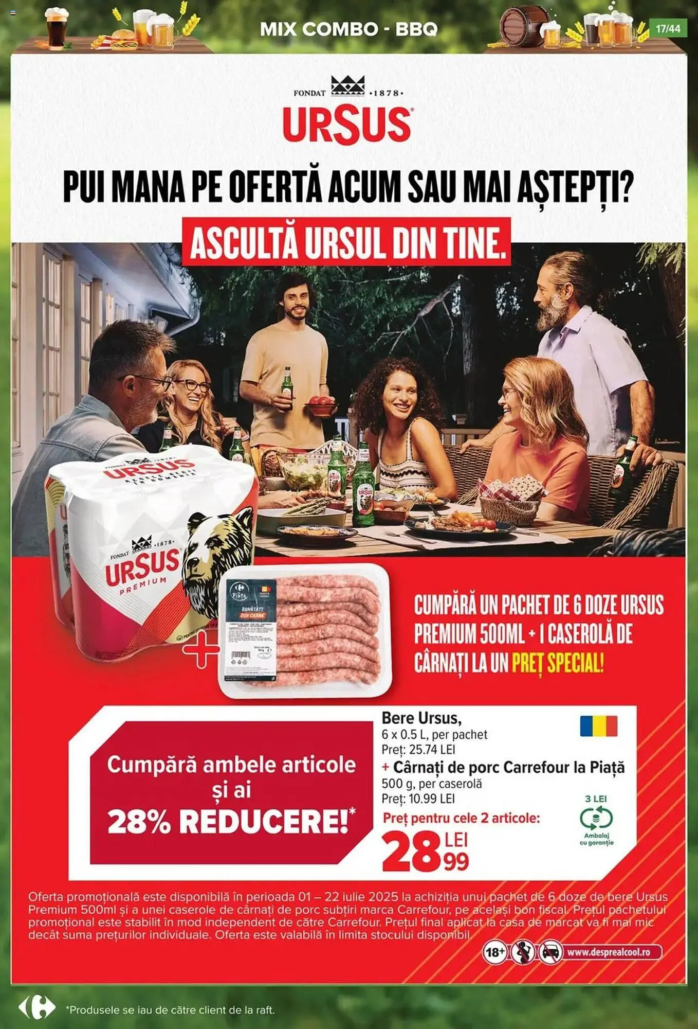 Catalog Catalog Carrefour de la 1 iulie până la 15 iulie 2025 - Revista Pagina 17
