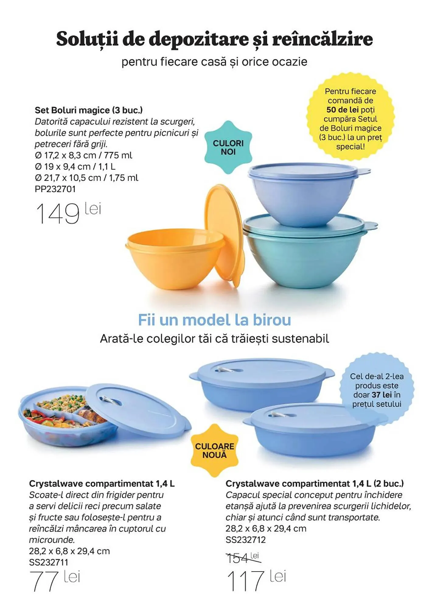 Catalog Tupperware catalog de la 3 iulie până la 6 august 2023 - Revista Pagina 11