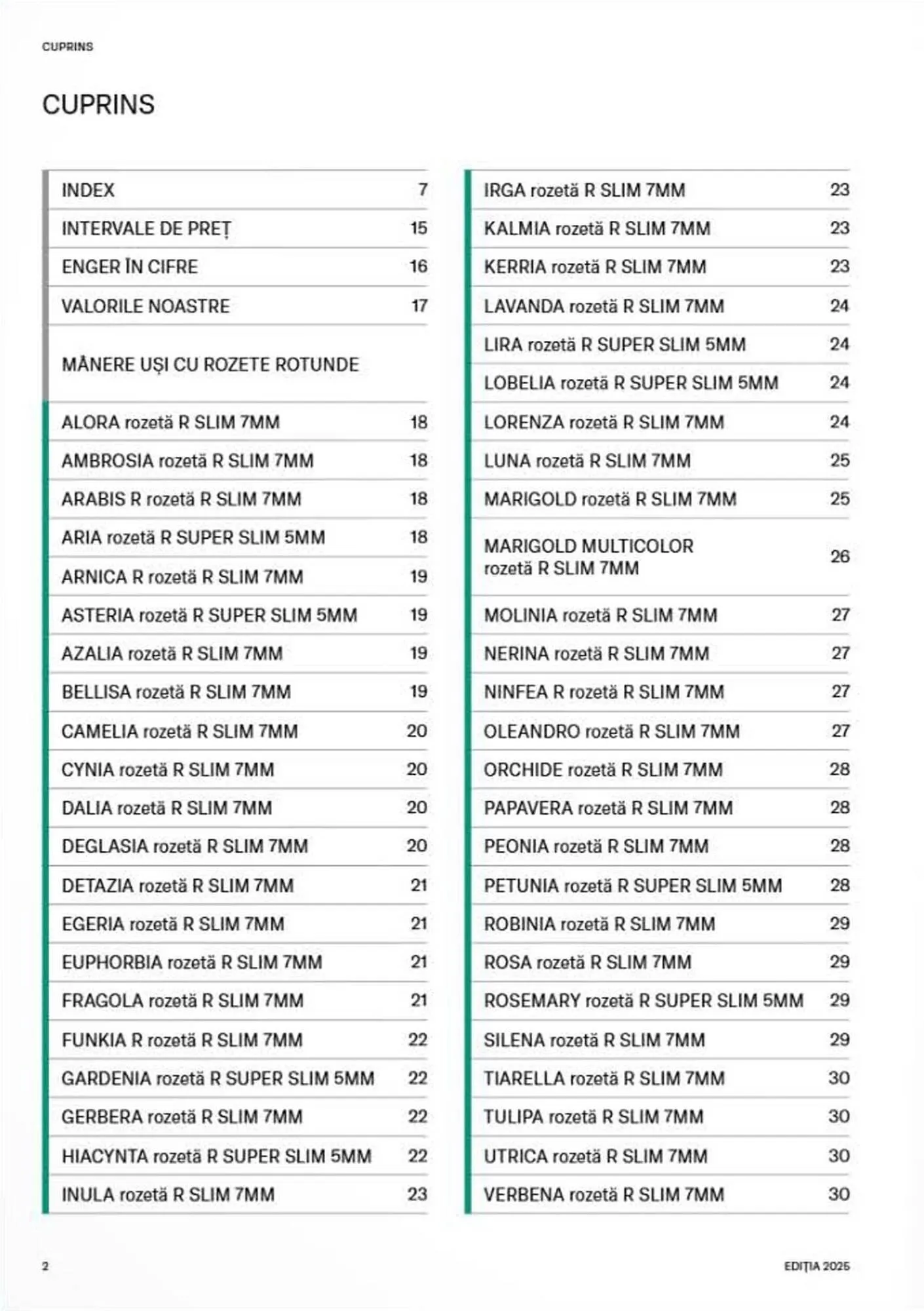 Catalog Catalog Proges de la 8 septembrie până la 31 decembrie 2025 - Revista Pagina 4