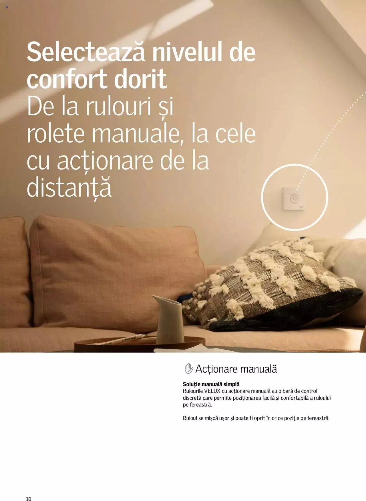 Catalog Velux catalog - Rulouri şi rolete 2022 de la 7 martie până la 31 decembrie 2023 - Revista Pagina 10