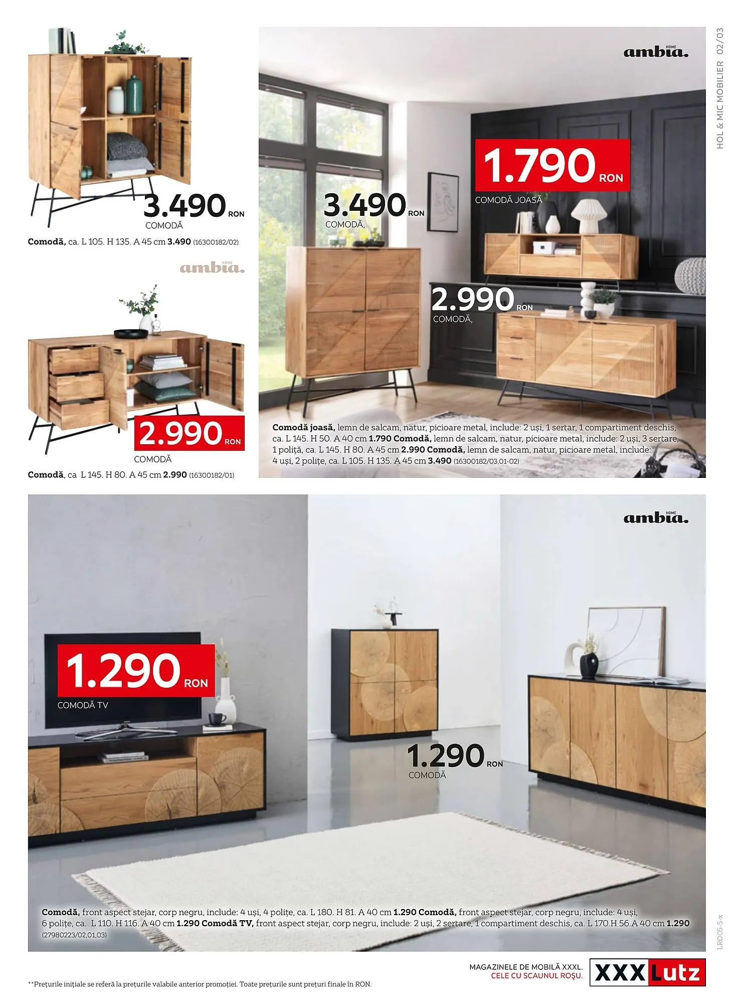 Catalog Catalog XXXLutz de la 5 mai până la 31 decembrie 2025 - Revista Pagina 3