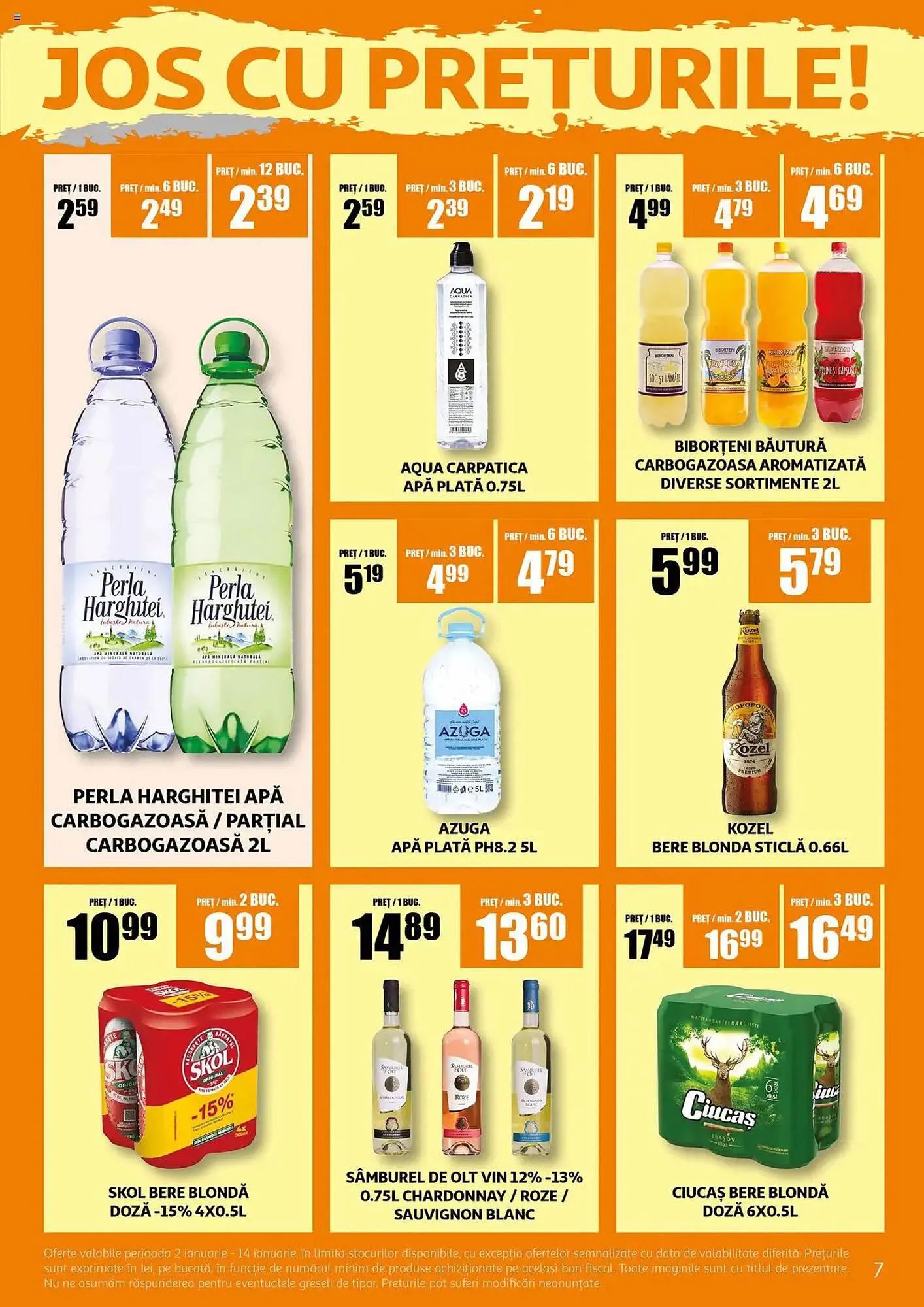 Catalog Catalog Auchan de la 2 ianuarie până la 14 ianuarie 2025 - Revista Pagina 7