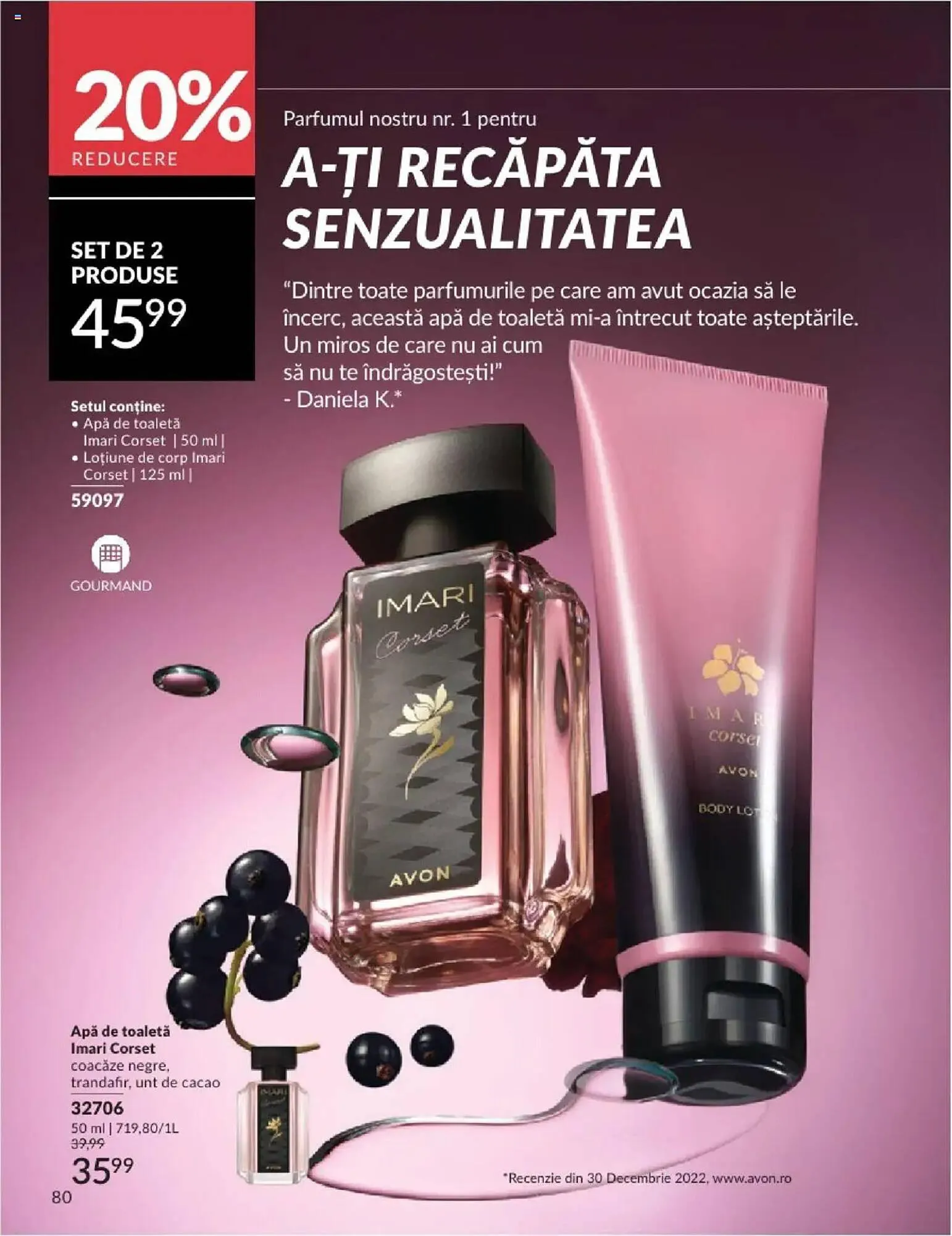 Catalog Catalog Avon de la 1 mai până la 31 mai 2025 - Revista Pagina 80