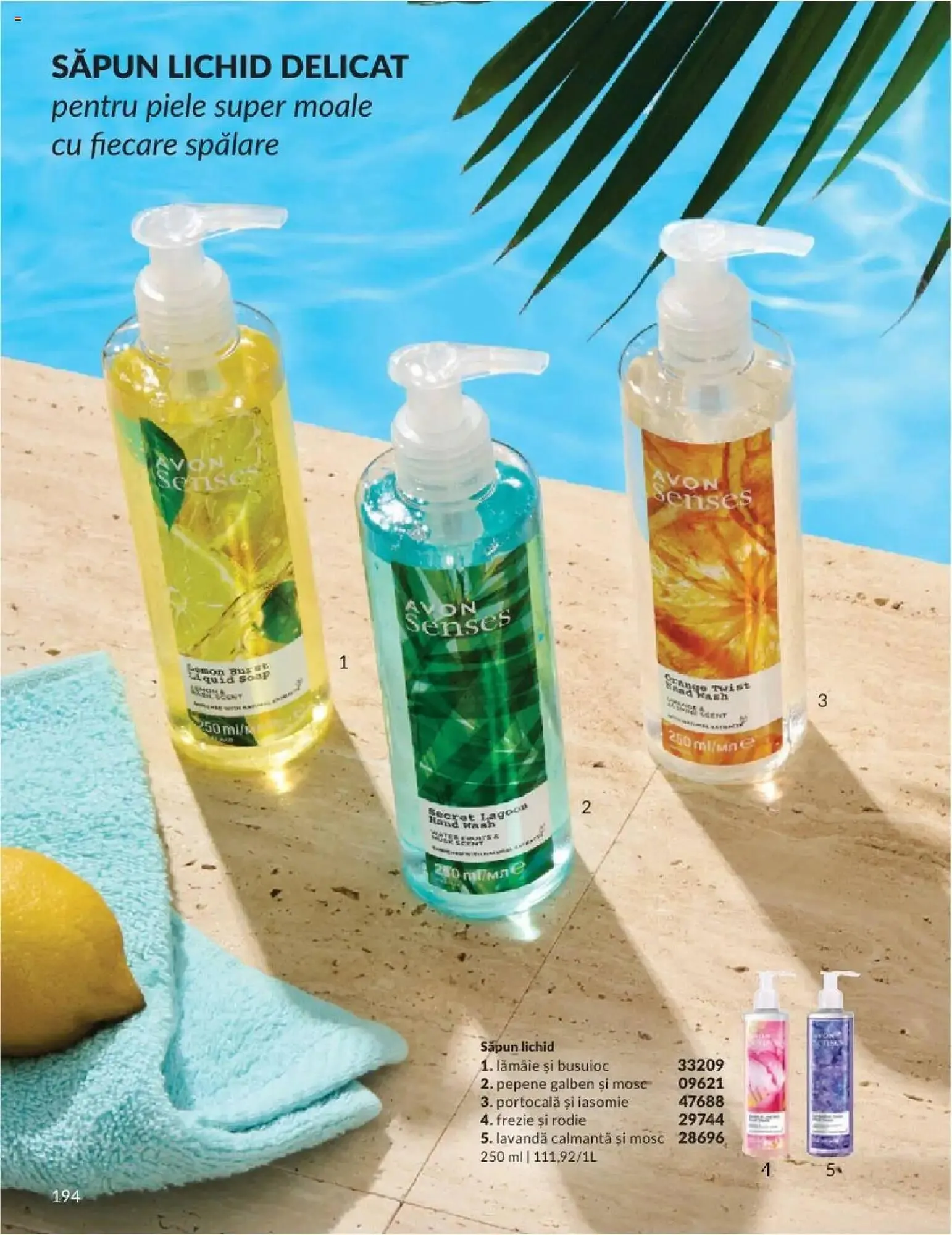 Catalog Catalog Avon de la 31 mai până la 30 iunie 2025 - Revista Pagina 194