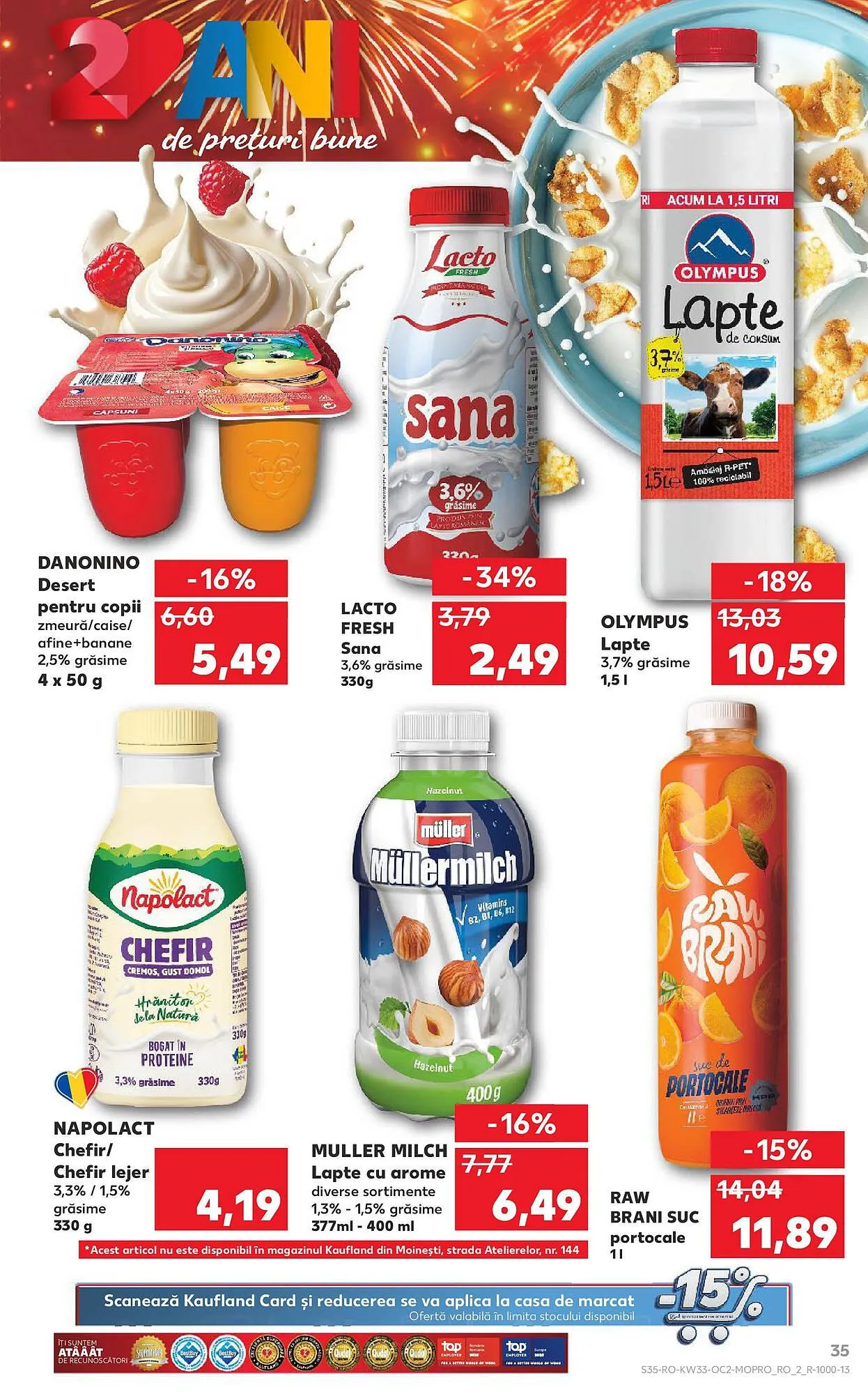 Catalog Catalog Kaufland de la 13 august până la 19 august 2025 - Revista Pagina 35