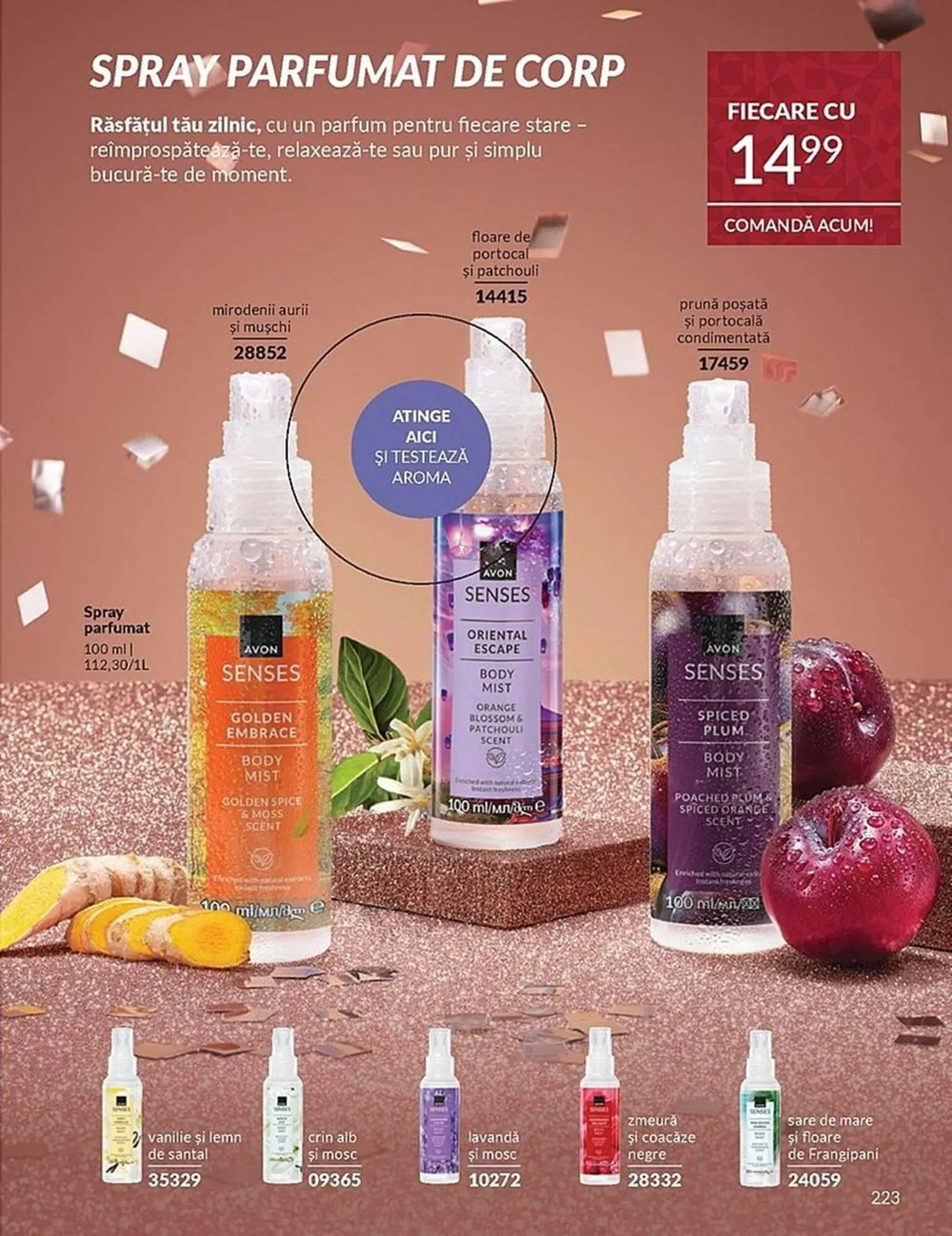 Catalog Catalog Avon de la 2 decembrie până la 31 decembrie 2025 - Revista Pagina 223