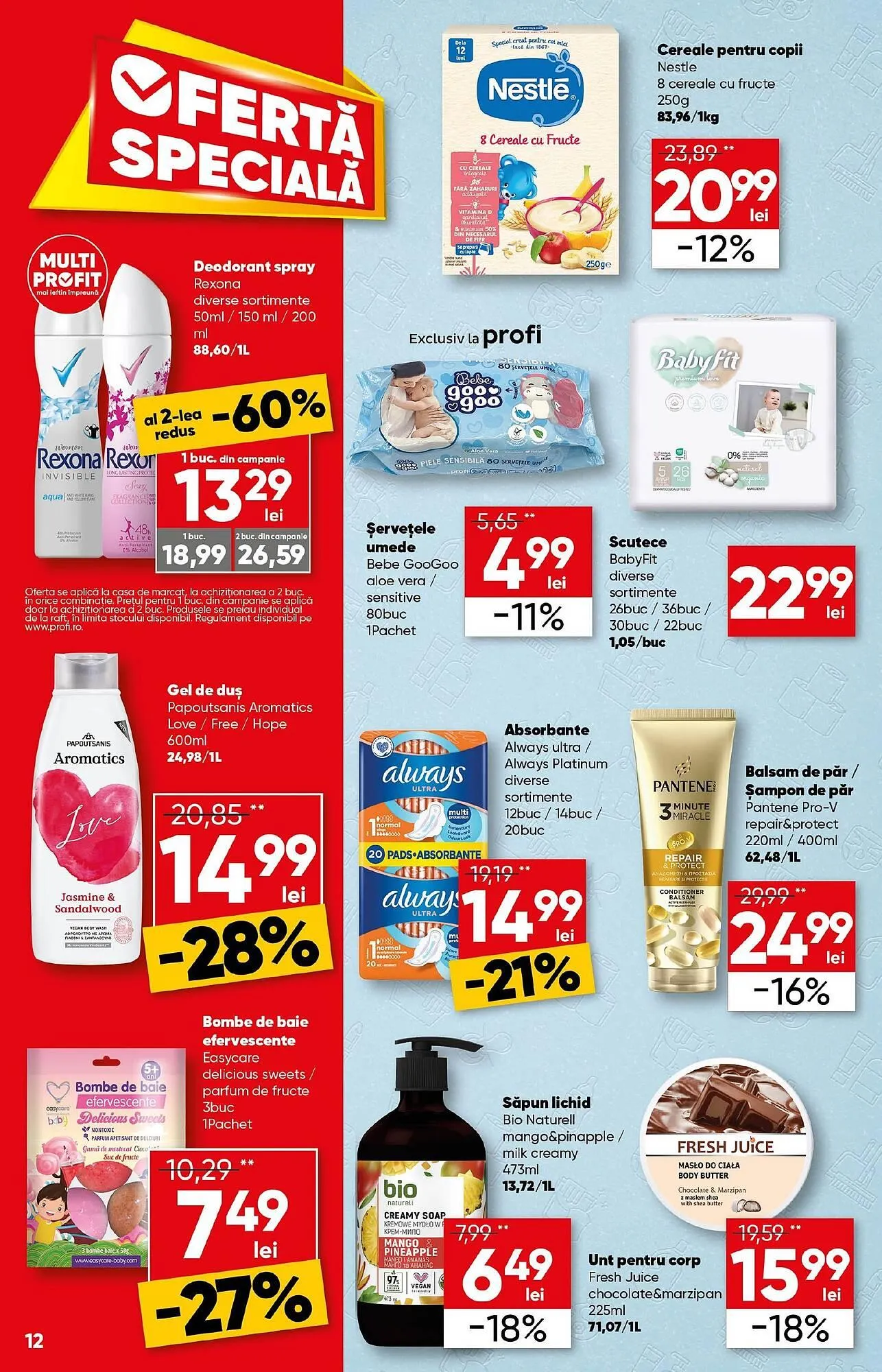 Catalog Catalog PROFI de la 8 ianuarie până la 21 ianuarie 2025 - Revista Pagina 12