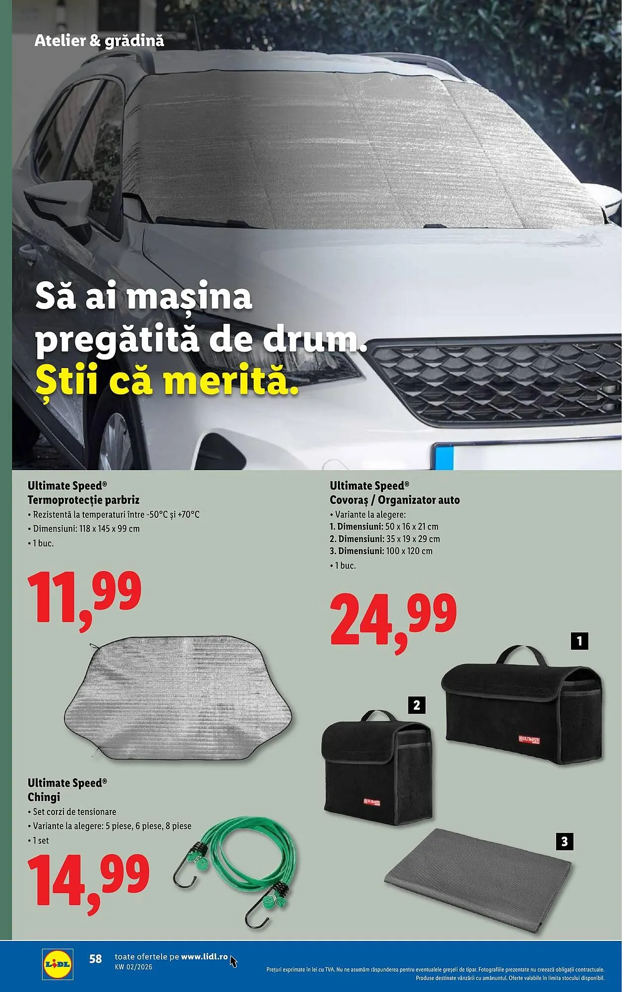 Catalog Catalog Lidl de la 5 ianuarie până la 11 ianuarie 2026 - Revista Pagina 58