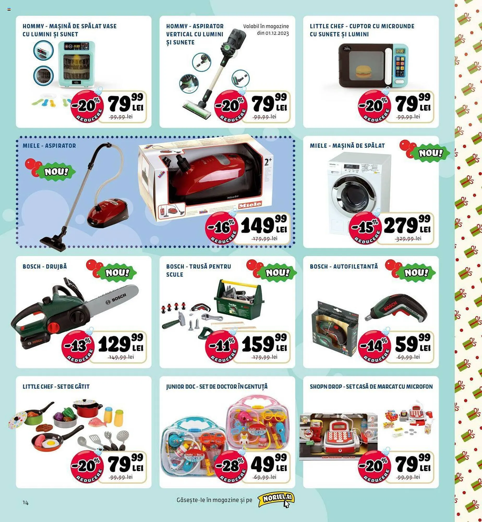 Catalog Noriel catalog de la 13 noiembrie până la 7 ianuarie 2024 - Revista Pagina 14