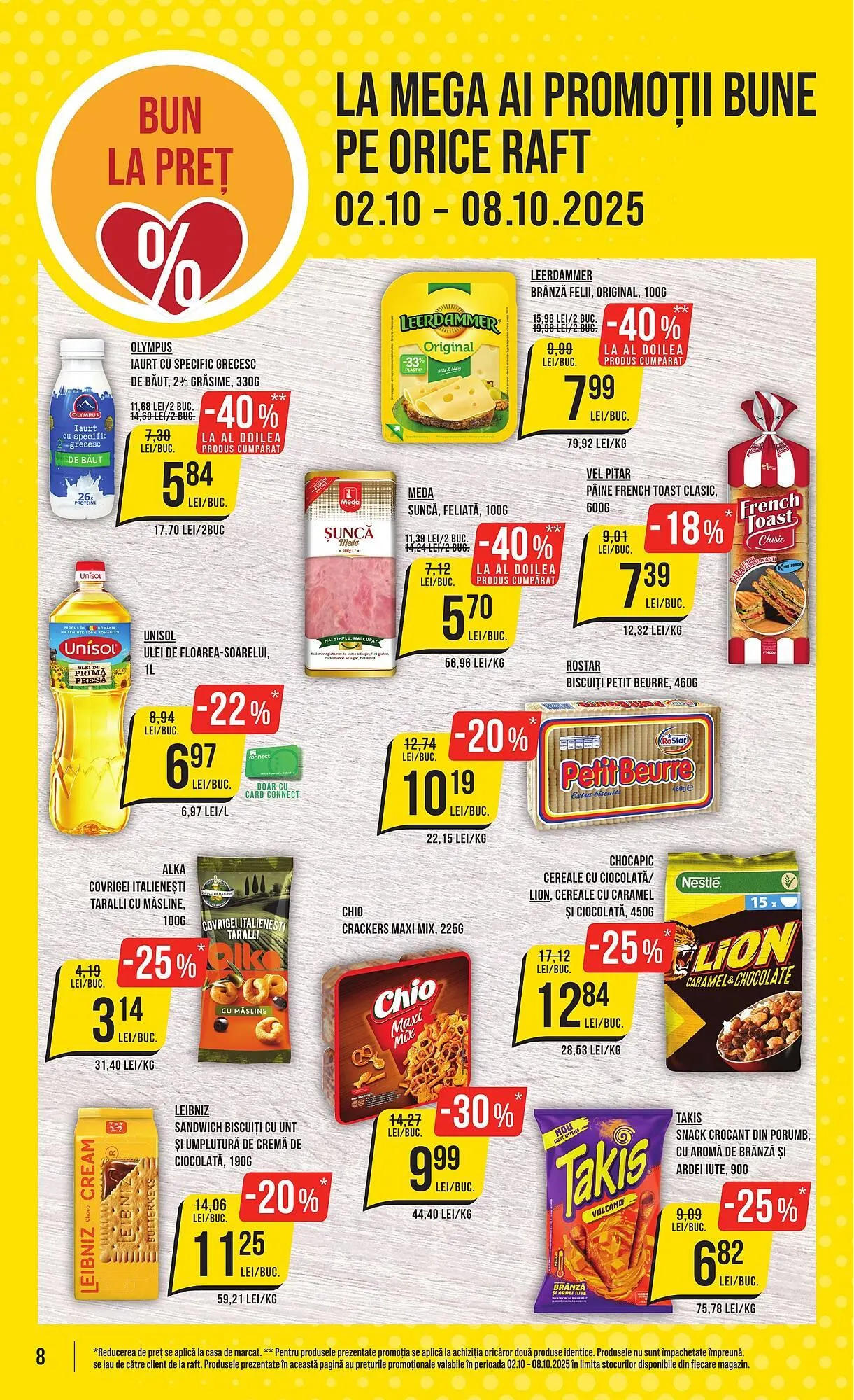 Catalog Catalog Mega Image de la 2 octombrie până la 8 octombrie 2025 - Revista Pagina 8