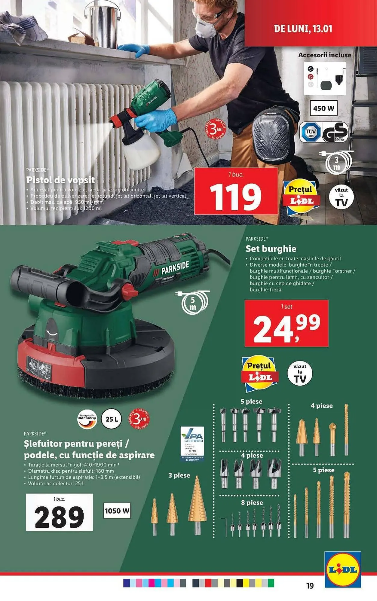 Catalog Catalog Lidl de la 13 ianuarie până la 19 ianuarie 2025 - Revista Pagina 19