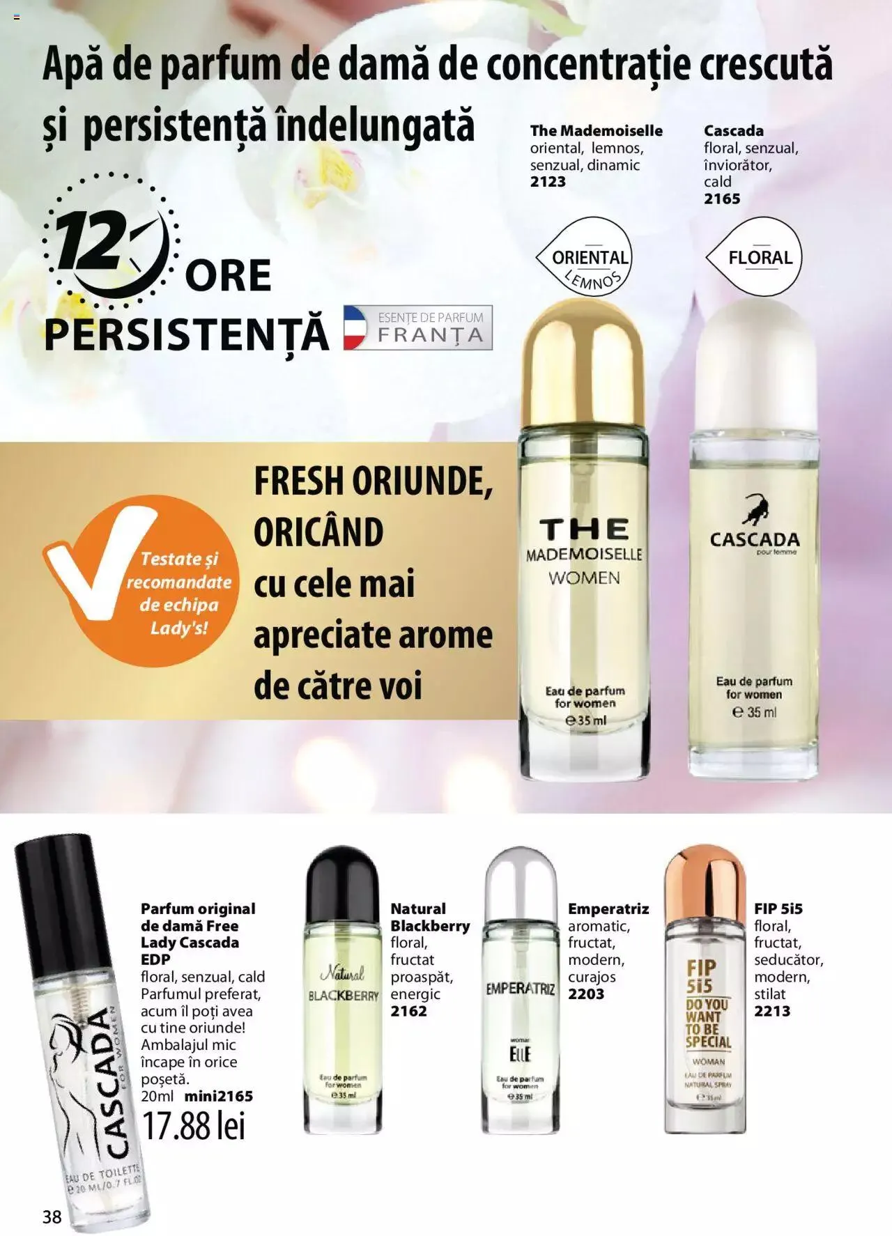 Catalog Catalog Lady’s de la 2 martie până la 31 decembrie 2023 - Revista Pagina 38