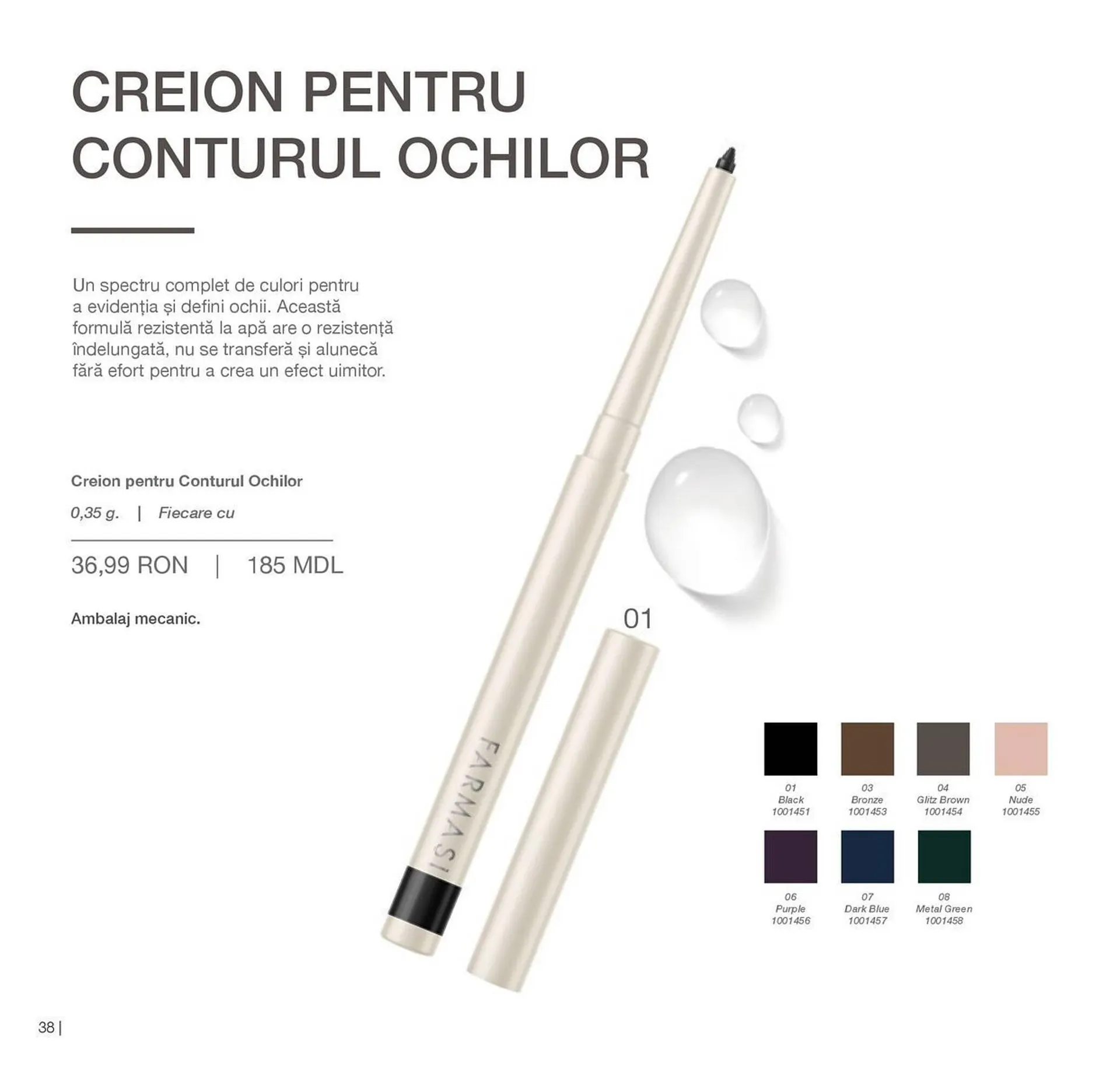 Catalog Catalog Farmasi de la 1 aprilie până la 31 august 2026 - Revista Pagina 38