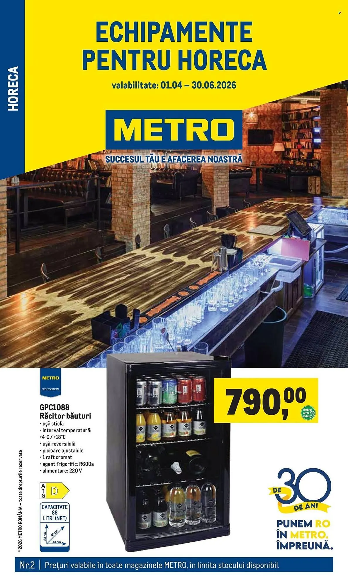 Catalog Catalog Metro de la 1 aprilie până la 30 iunie 2026 - Revista Pagina 1