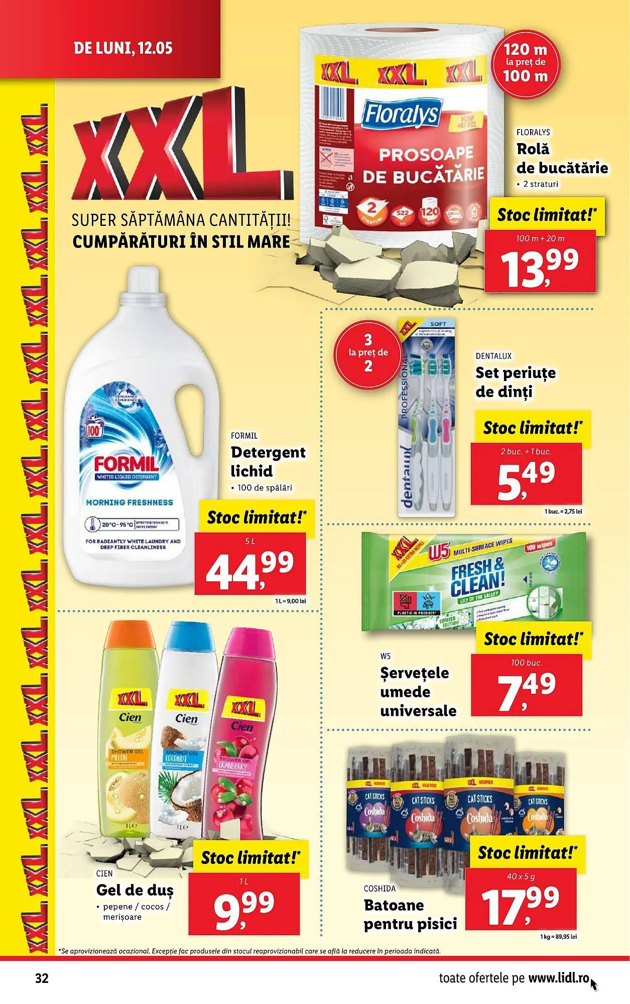 Catalog Catalog Lidl de la 12 mai până la 18 mai 2025 - Revista Pagina 32