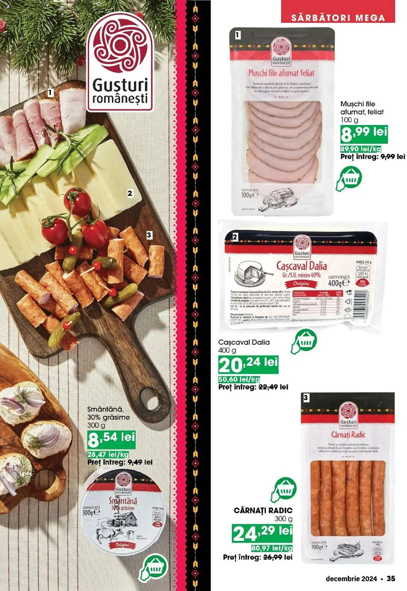 Catalog Catalog Mega Image de la 28 noiembrie până la 31 decembrie 2024 - Revista Pagina 35