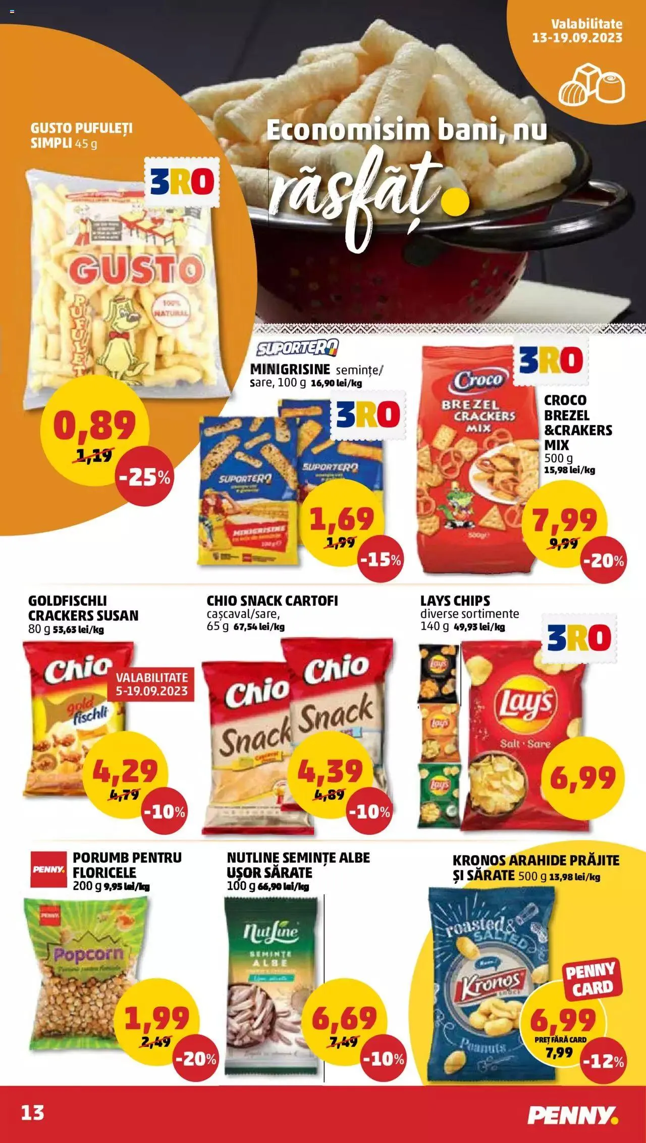 Catalog Catalog PENNY de la 13 septembrie până la 19 septembrie 2023 - Revista Pagina 13