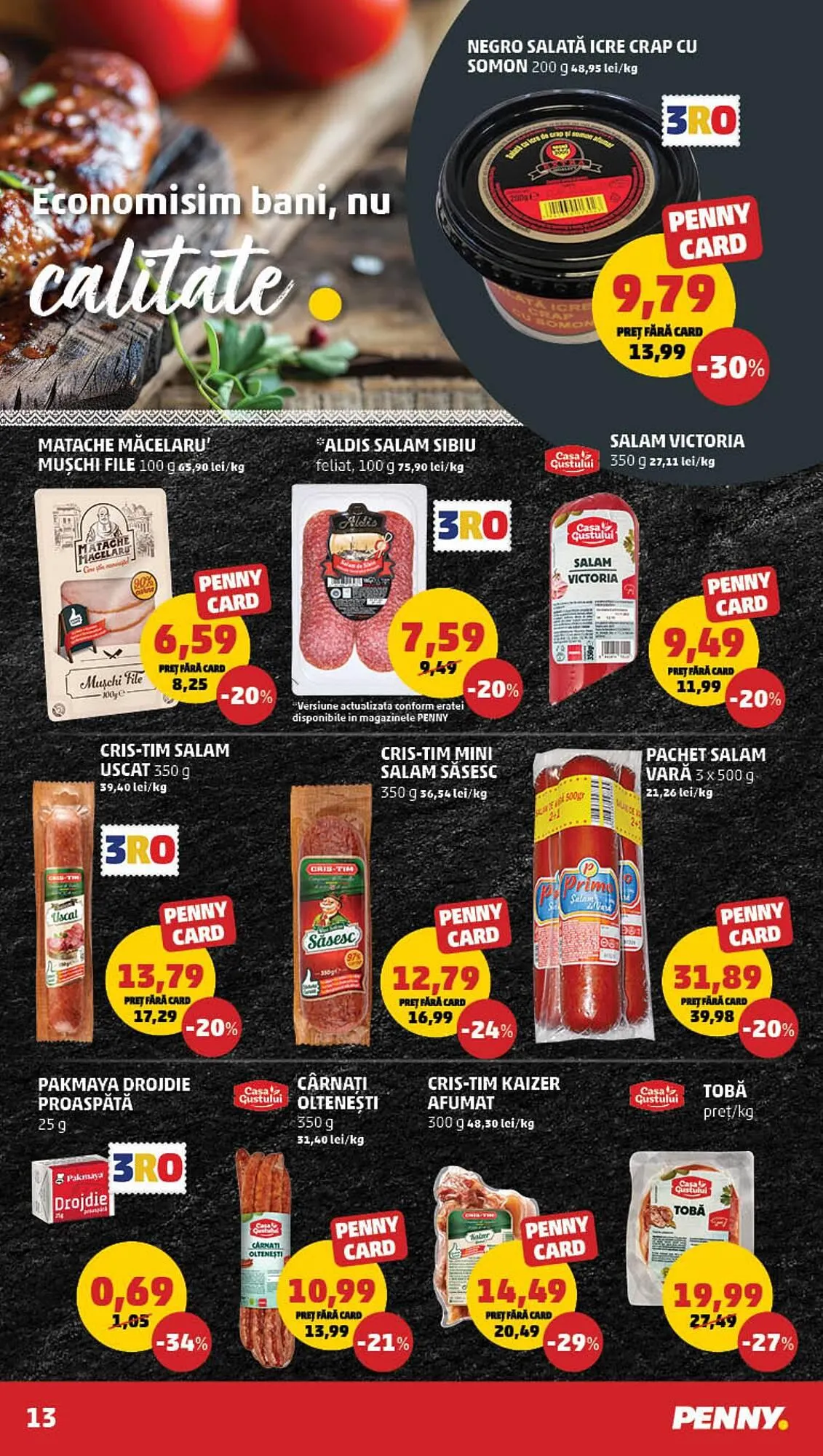 Catalog Catalog Penny de la 9 aprilie până la 15 aprilie 2025 - Revista Pagina 13