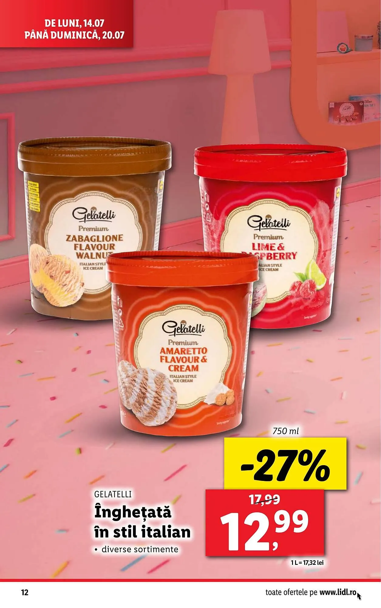 Catalog Catalog Lidl de la 14 iulie până la 20 iulie 2025 - Revista Pagina 12