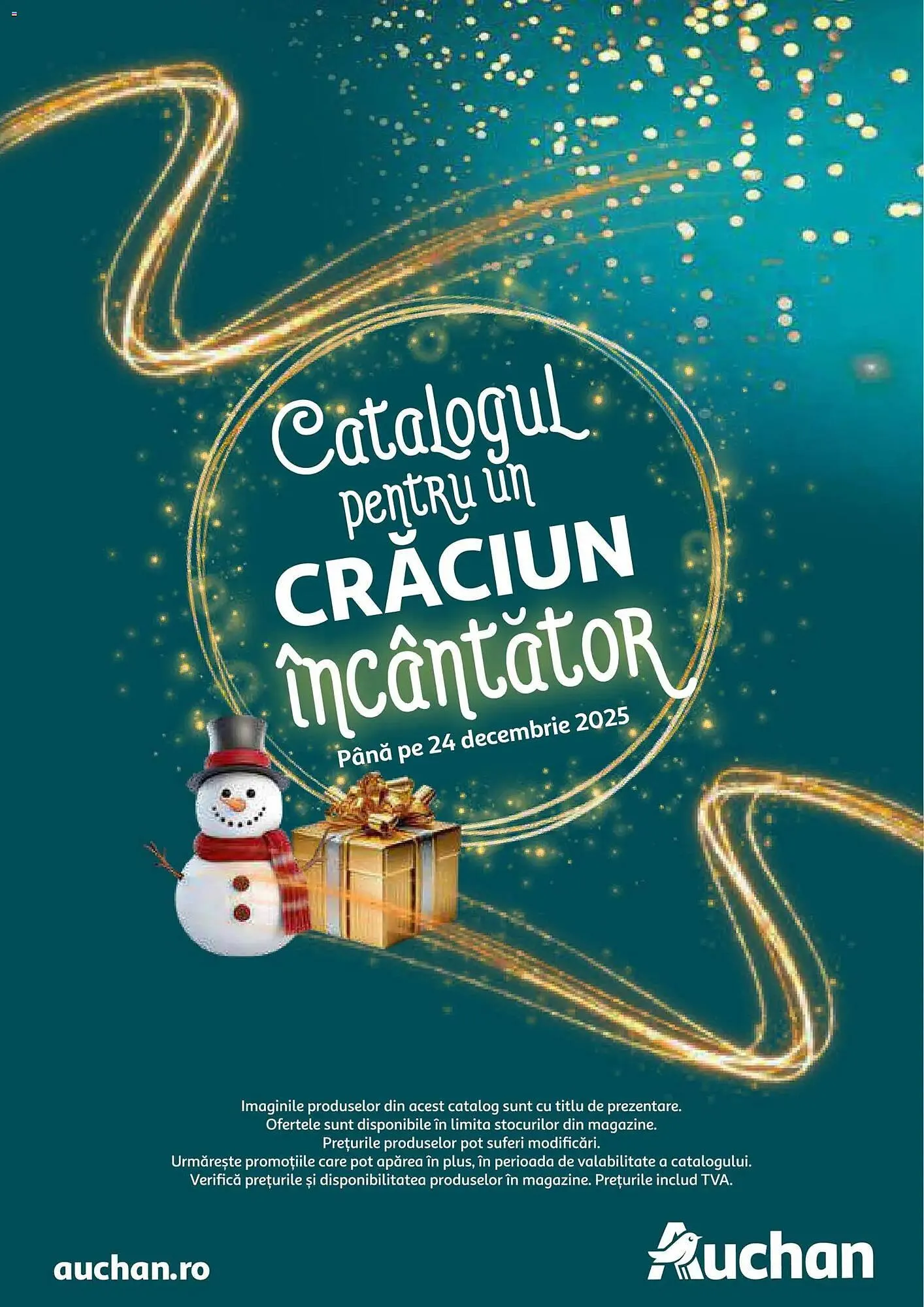 Catalog Catalog Auchan de la 25 noiembrie până la 24 decembrie 2025 - Revista Pagina 38