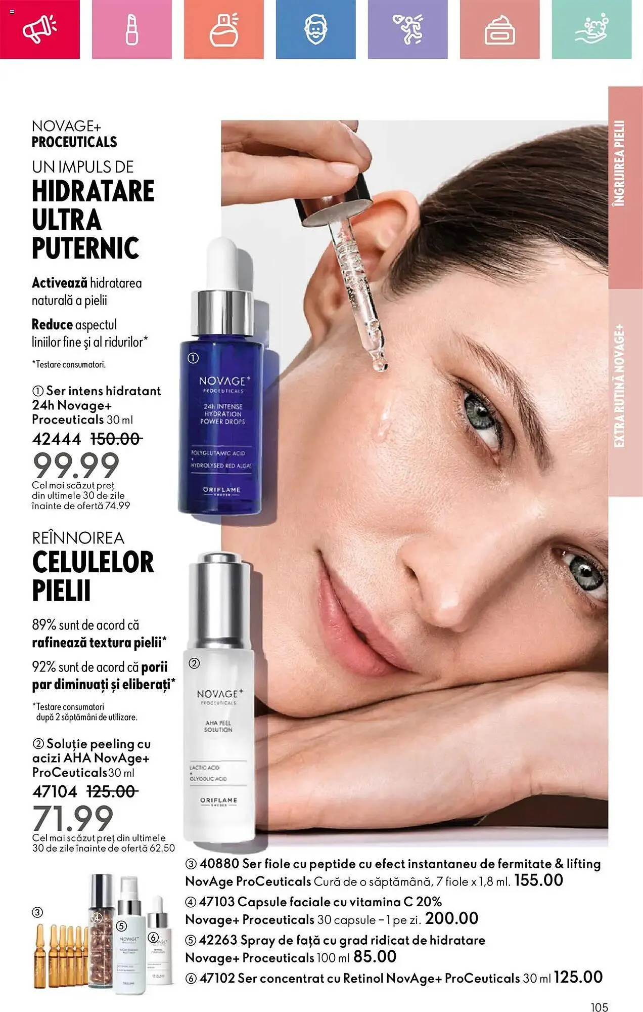 Catalog Catalog Oriflame de la 13 aprilie până la 3 mai 2025 - Revista Pagina 105