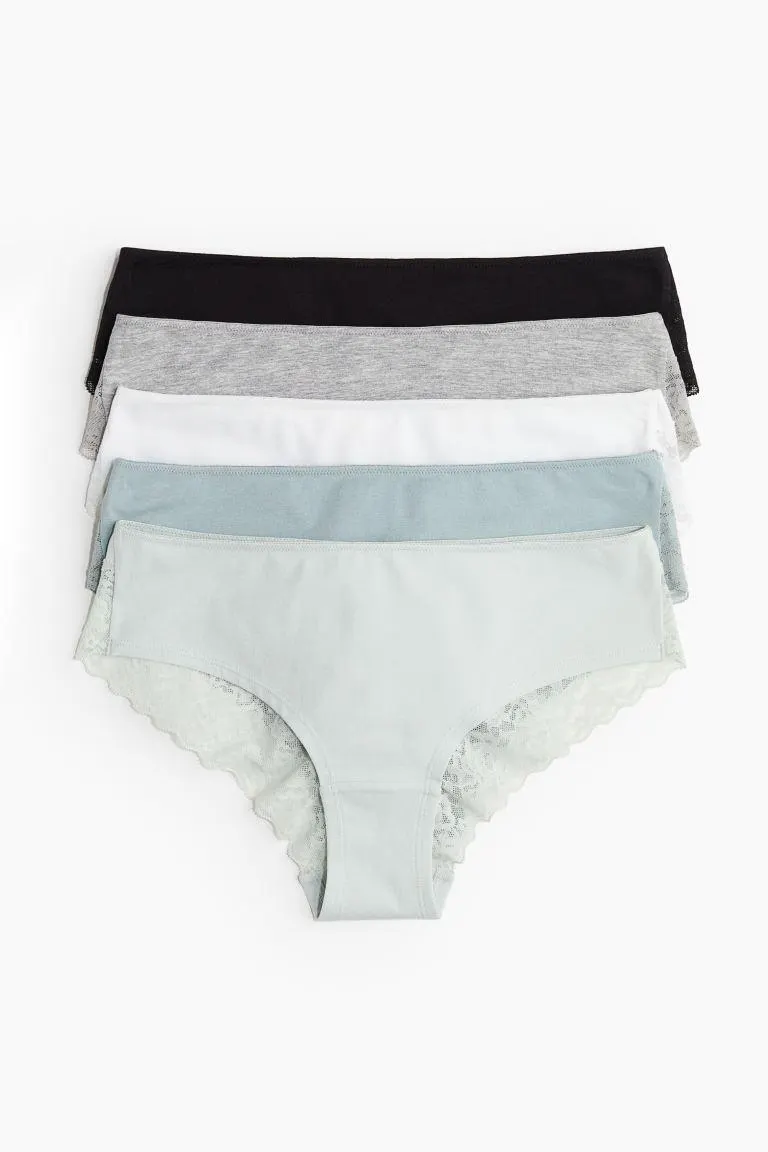 Chiloți Hipster, 5 perechi