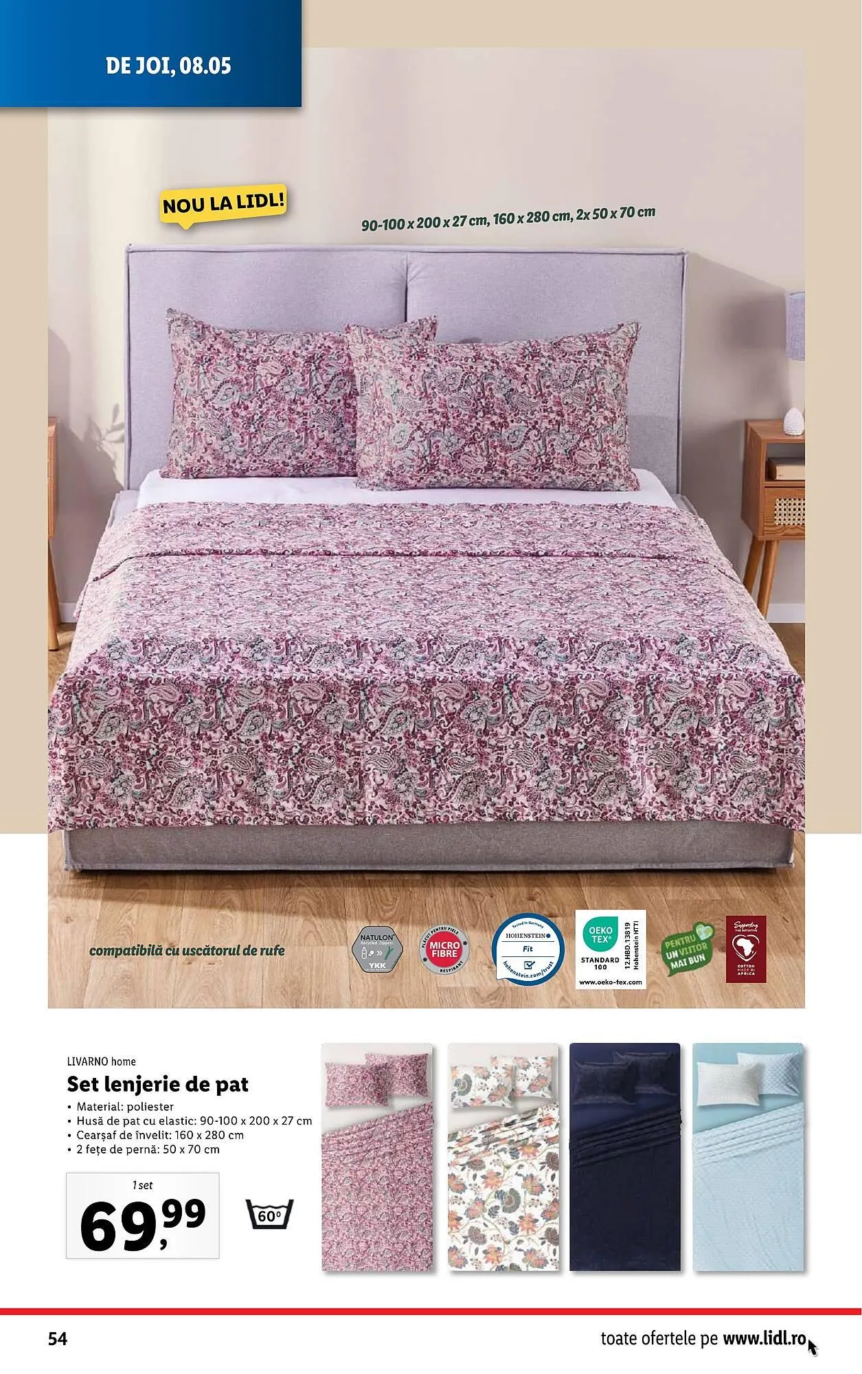 Catalog Catalog Lidl de la 5 mai până la 11 mai 2025 - Revista Pagina 54