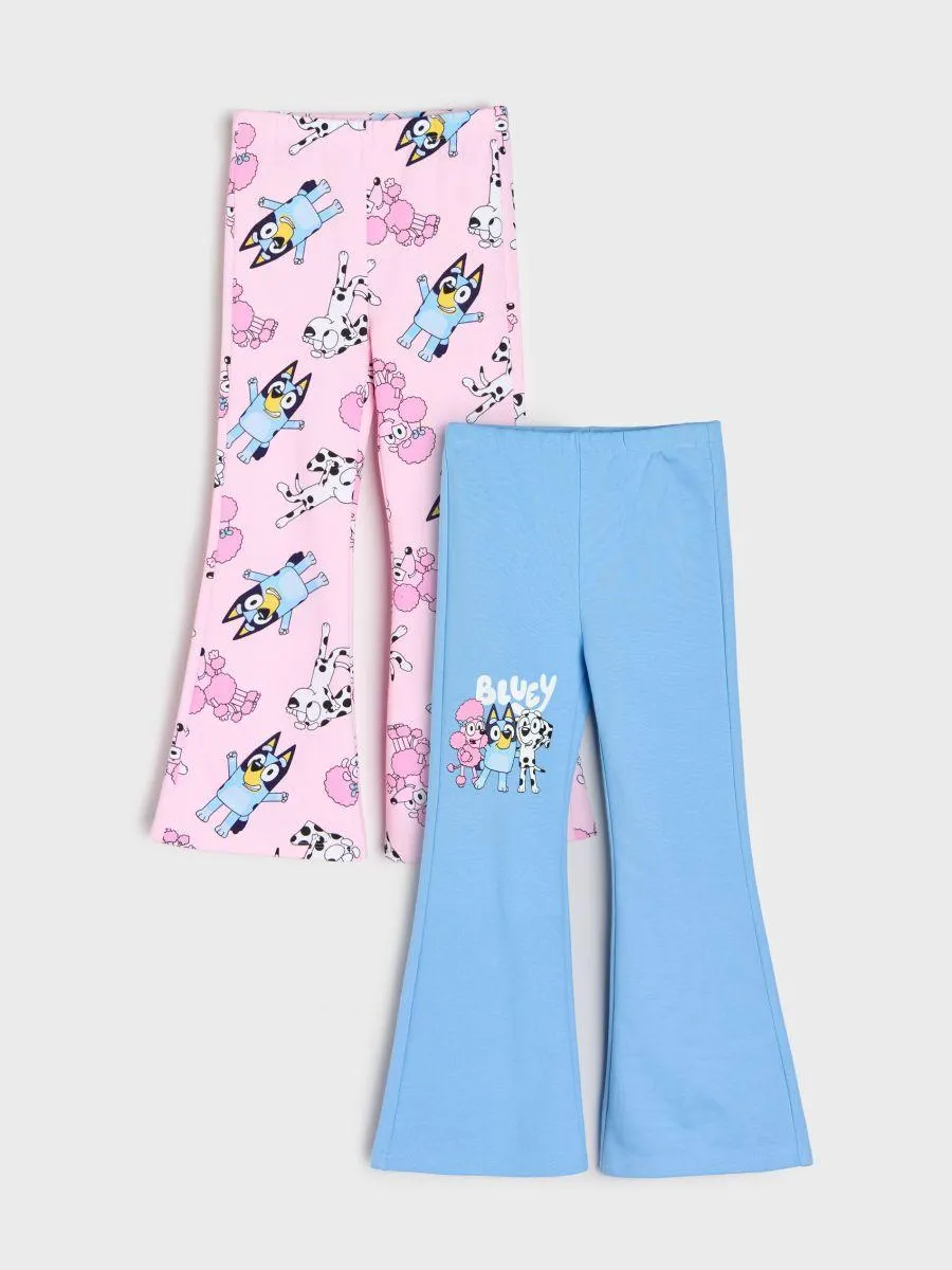 Pantaloni flare Bluey 2 pack