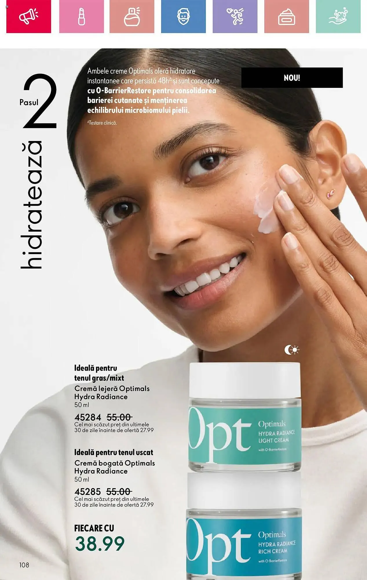 Catalog Catalog Oriflame de la 13 aprilie până la 3 mai 2025 - Revista Pagina 108