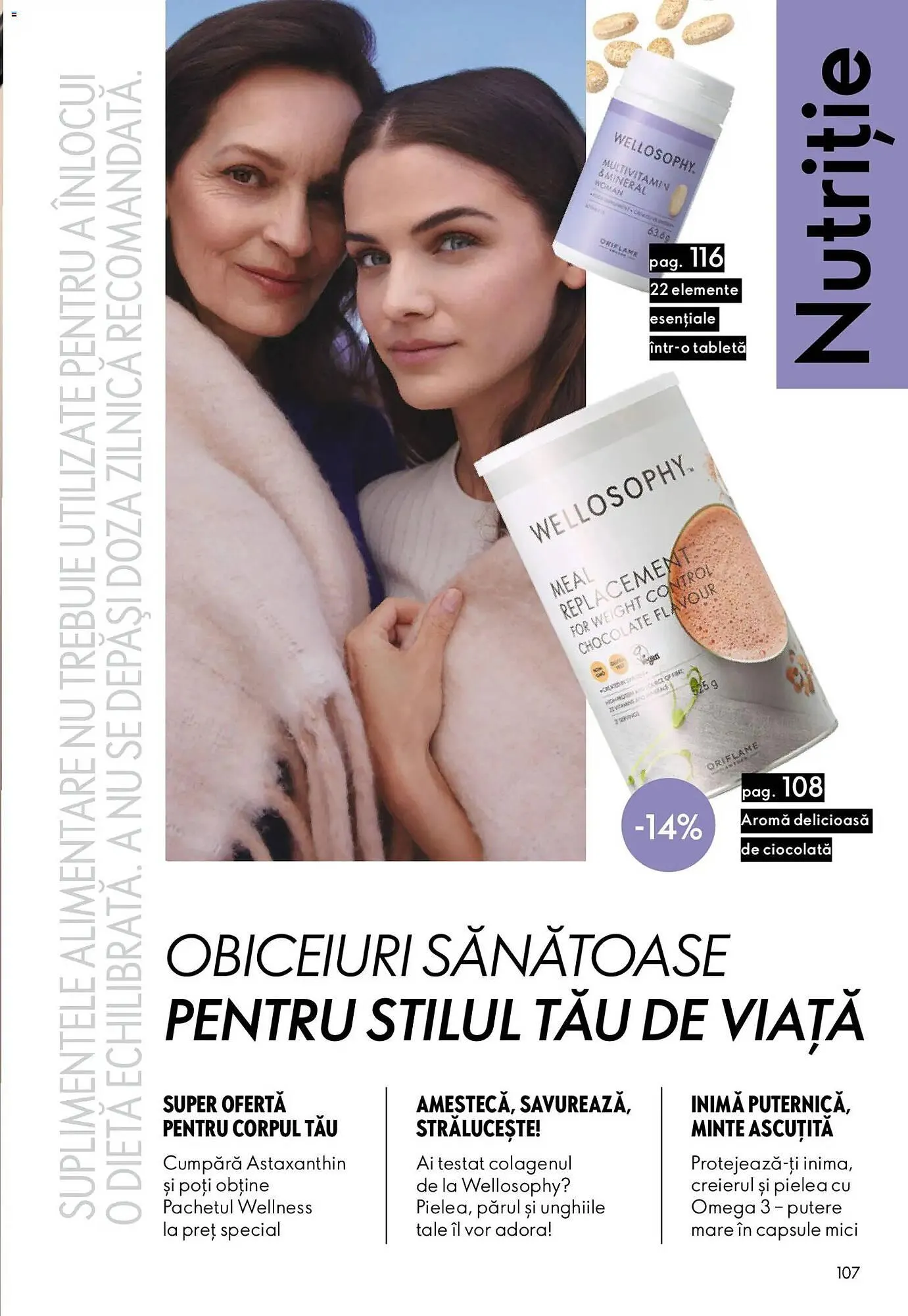Catalog Catalog Oriflame de la 24 martie până la 14 aprilie 2026 - Revista Pagina 107