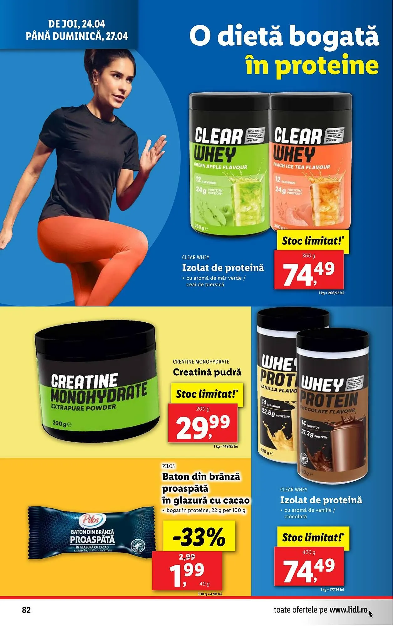 Catalog Catalog Lidl de la 22 aprilie până la 27 aprilie 2025 - Revista Pagina 82