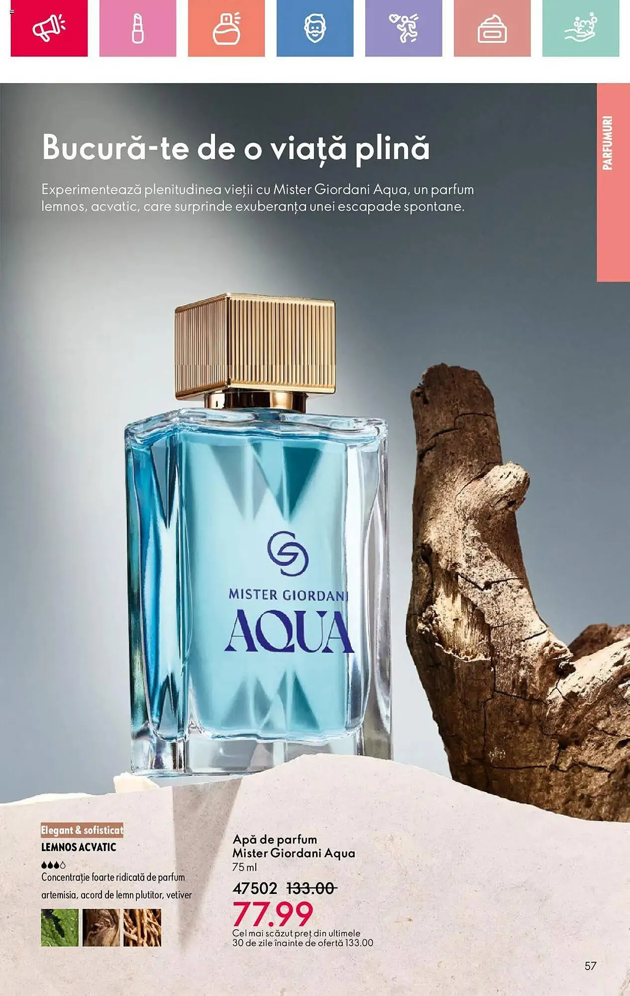 Catalog Catalog Oriflame de la 26 iulie până la 19 august 2025 - Revista Pagina 57