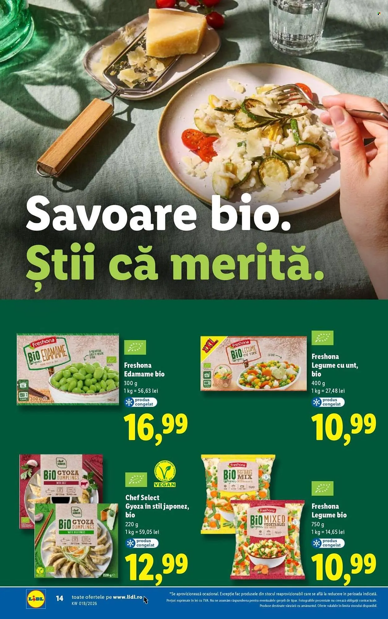 Catalog Catalog Lidl de la 2 ianuarie până la 4 ianuarie 2026 - Revista Pagina 14