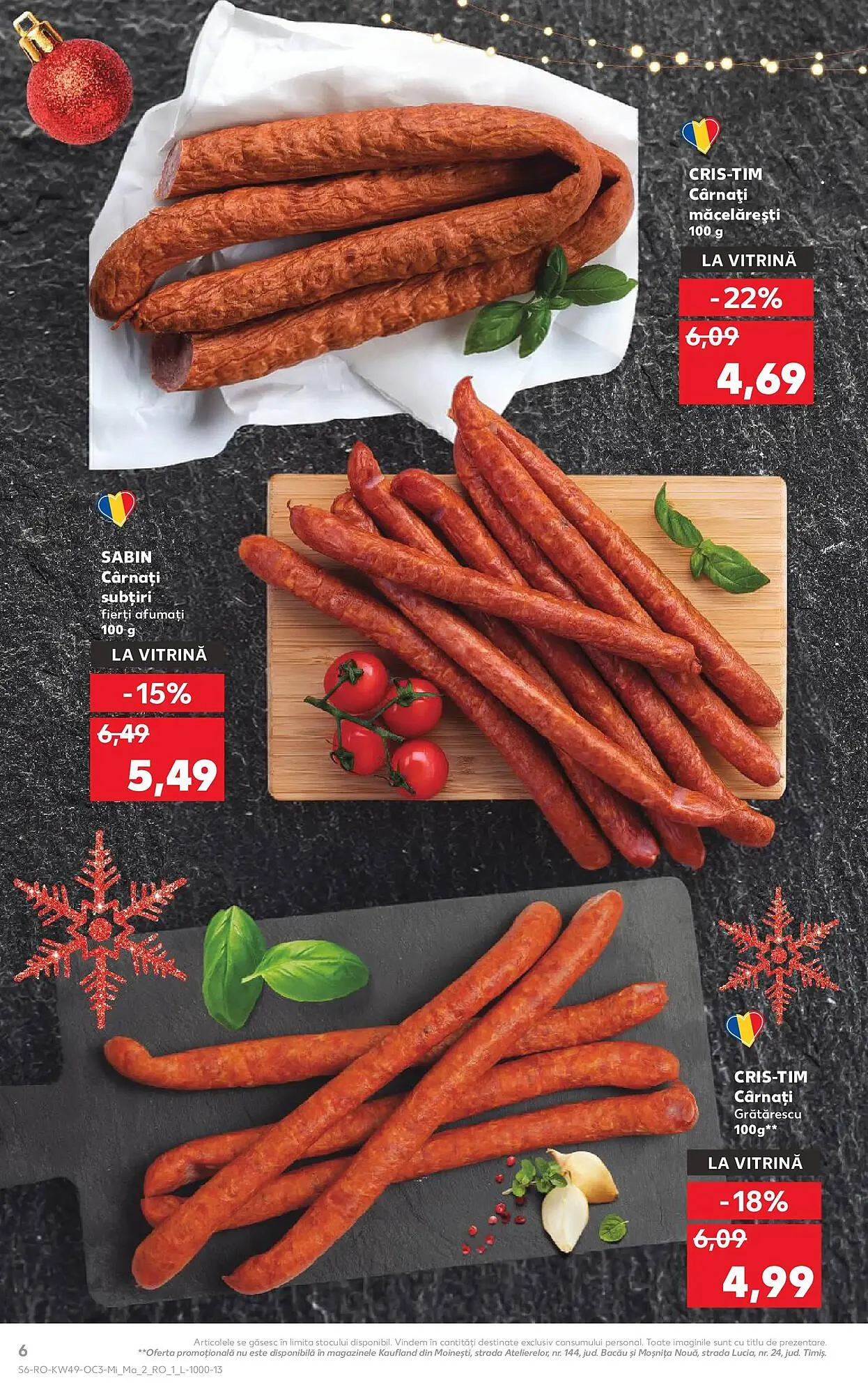 Catalog Catalog Kaufland de la 3 decembrie până la 9 decembrie 2025 - Revista Pagina 6